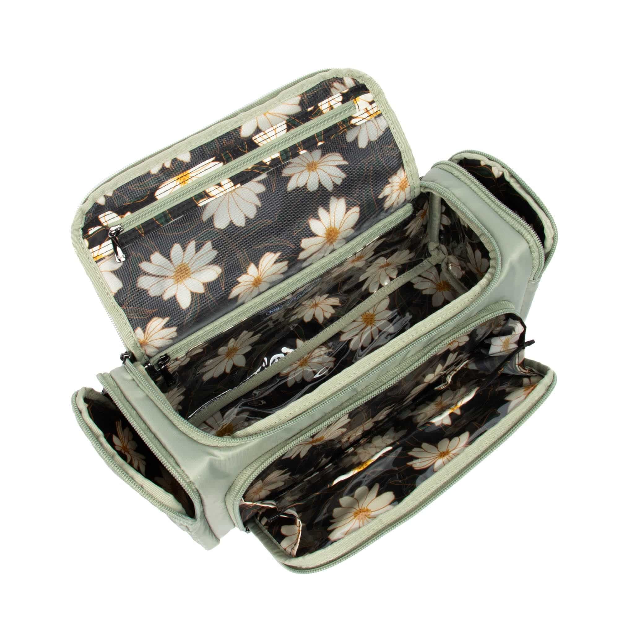 Trolley Cosmetic Case - SAGE GREEN - Trolley_Sage_05