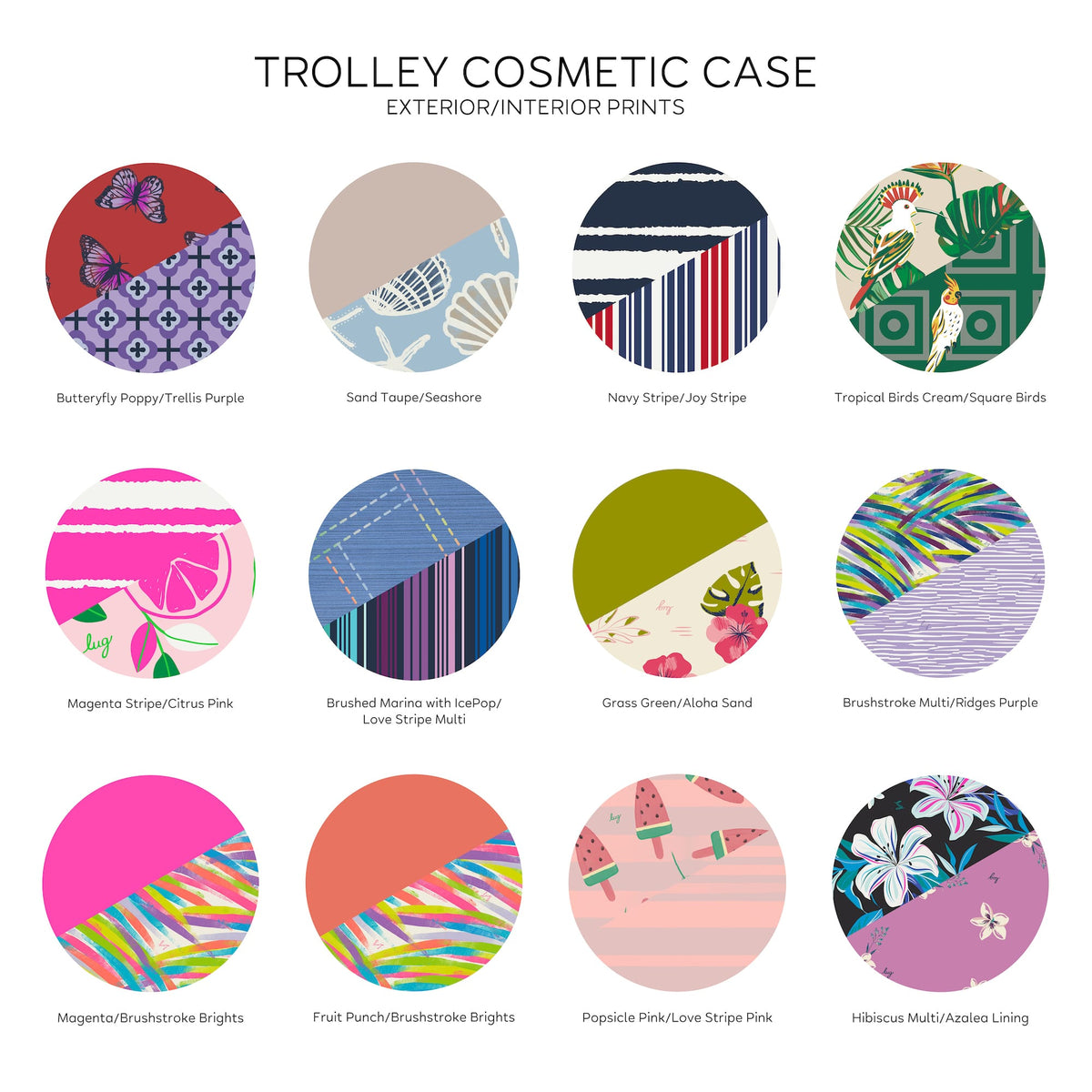 Trolley Matte Luxe VL Cosmetic Case 