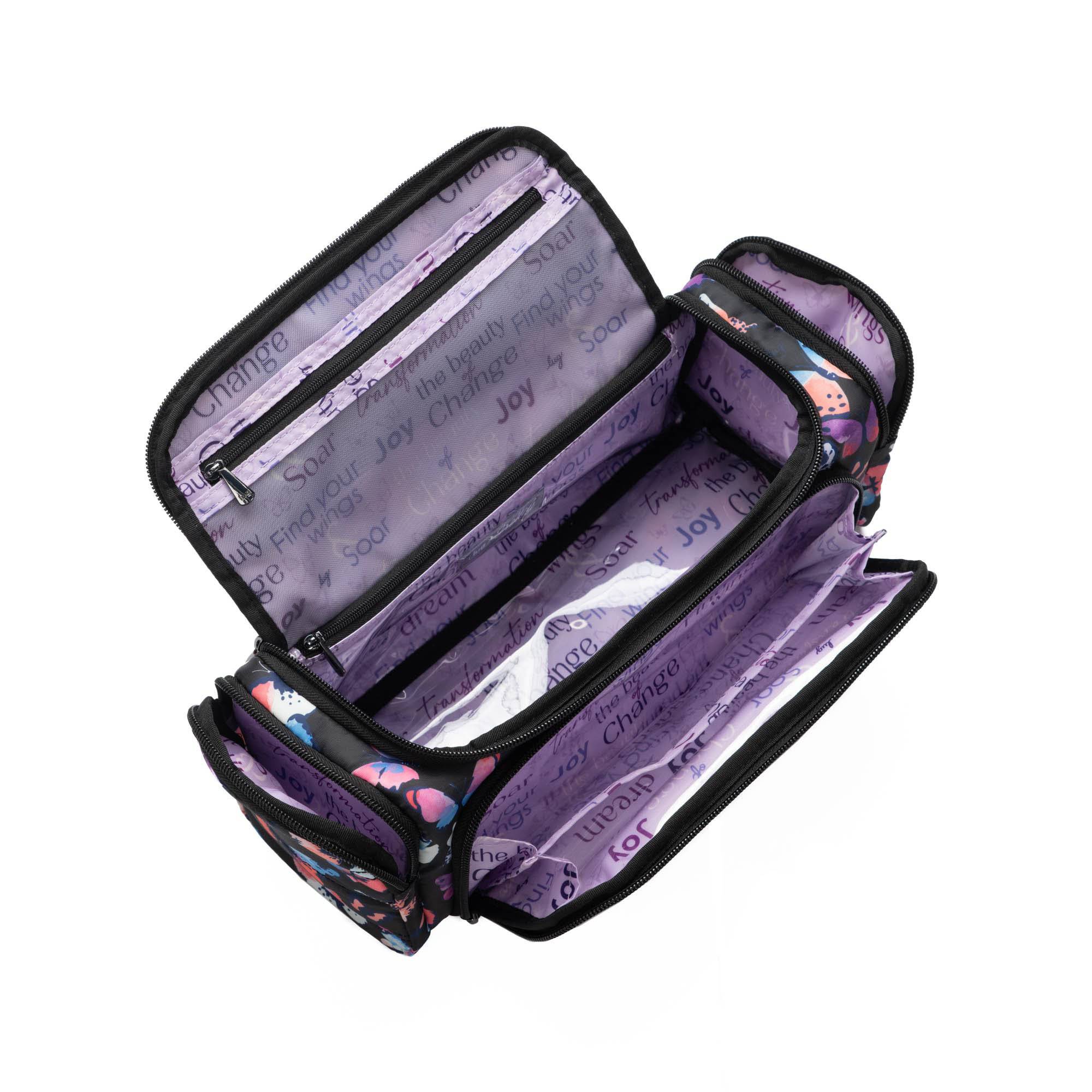 Trolley Cosmetic Case - WATERCOLOR BUTTERFLIES - Trolley_WatercolourButterflies_05