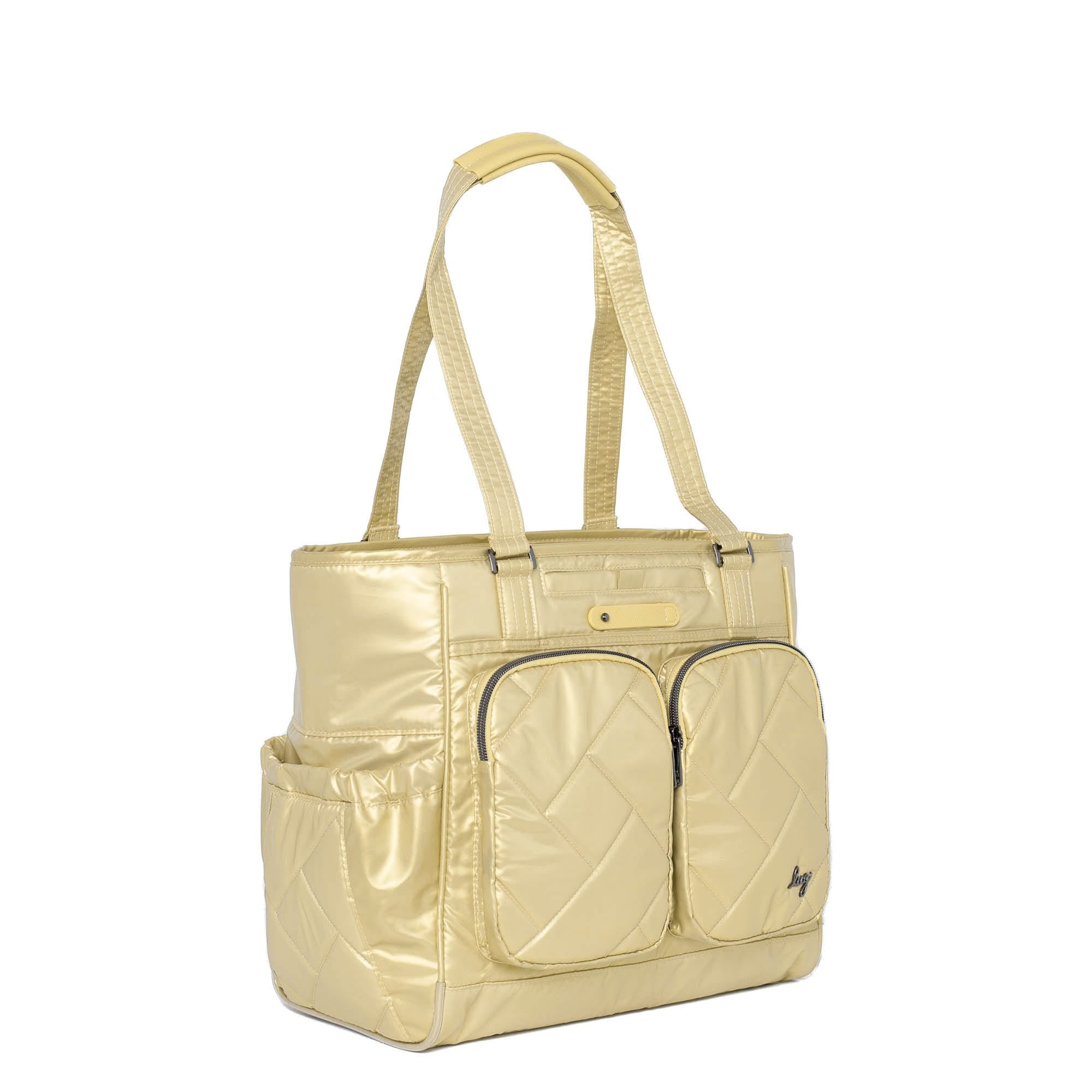 Trotter Tote Bag - METALLIC GOLD - Trotter_MetallicGold_02