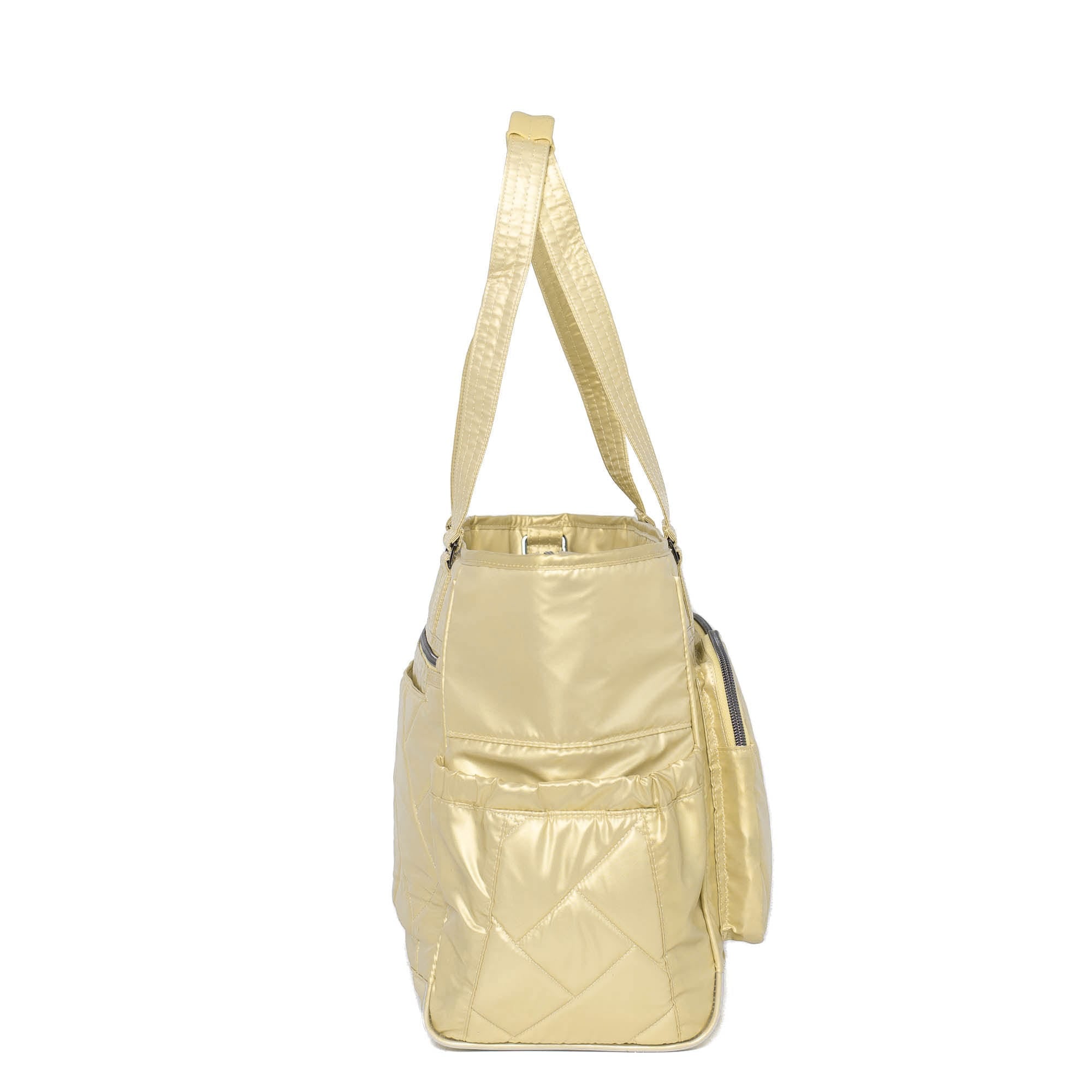 Trotter Tote Bag - METALLIC GOLD - Trotter_MetallicGold_03
