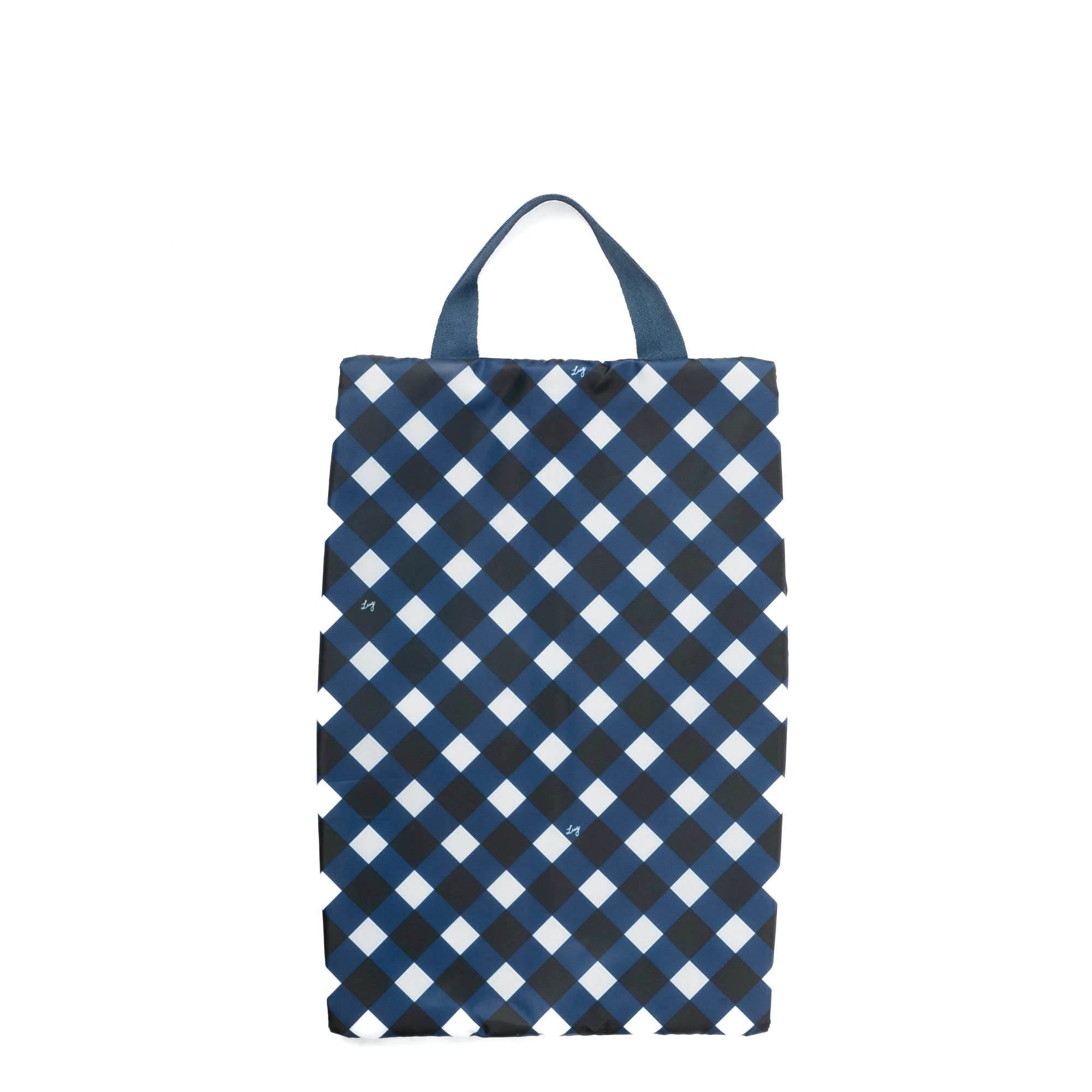 Tuck Hot Styling Tool Case - GINGHAM NAVY - Tuck_GinghamNavy_02