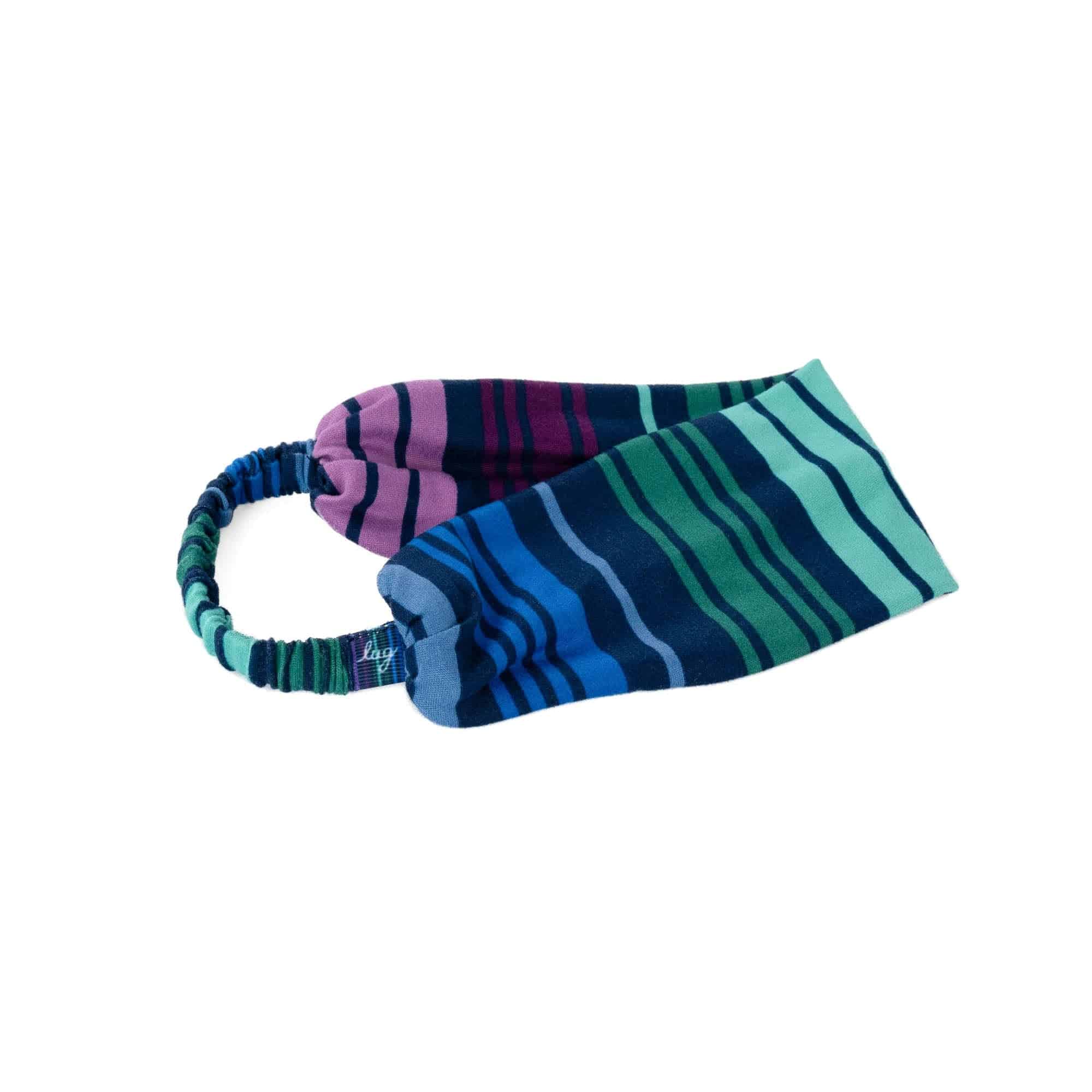 Tuck Headband - LOVE STRIPE MULTI - Tuck_LoveStripeMulti_03