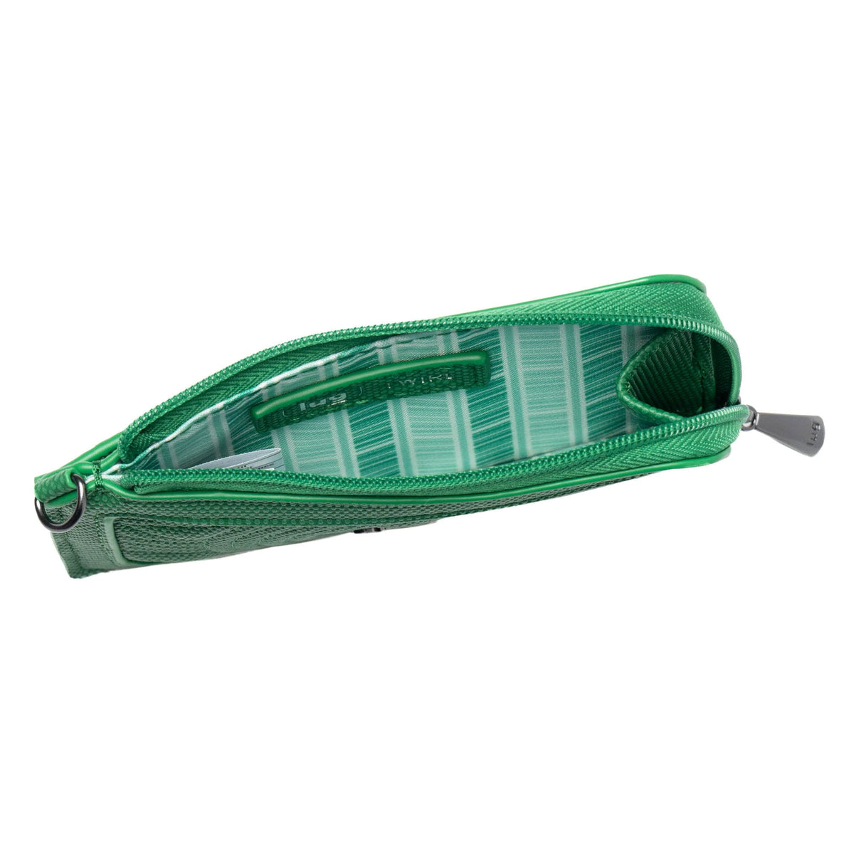 Twirl Matte Luxe VL RFID Wristlet Wallet - EMERALD GREEN - Twirl_MatteLuxe_EmeraldGreen_04