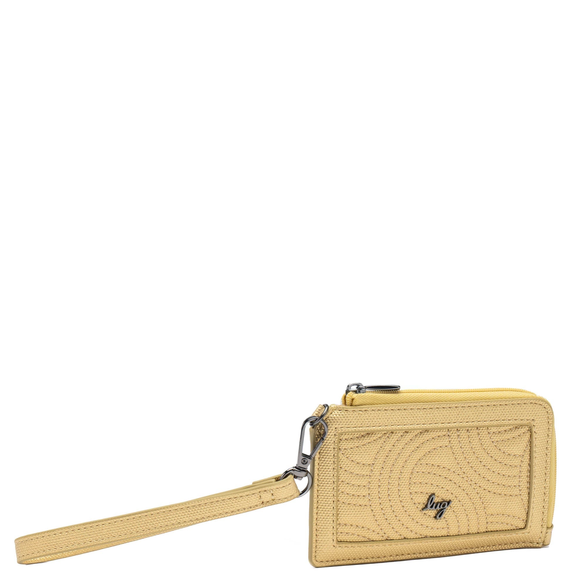 Twirl Matte Luxe VL RFID Wristlet Wallet - METALLIC GOLD - Twirl_MatteLuxe_MetallicGold_02