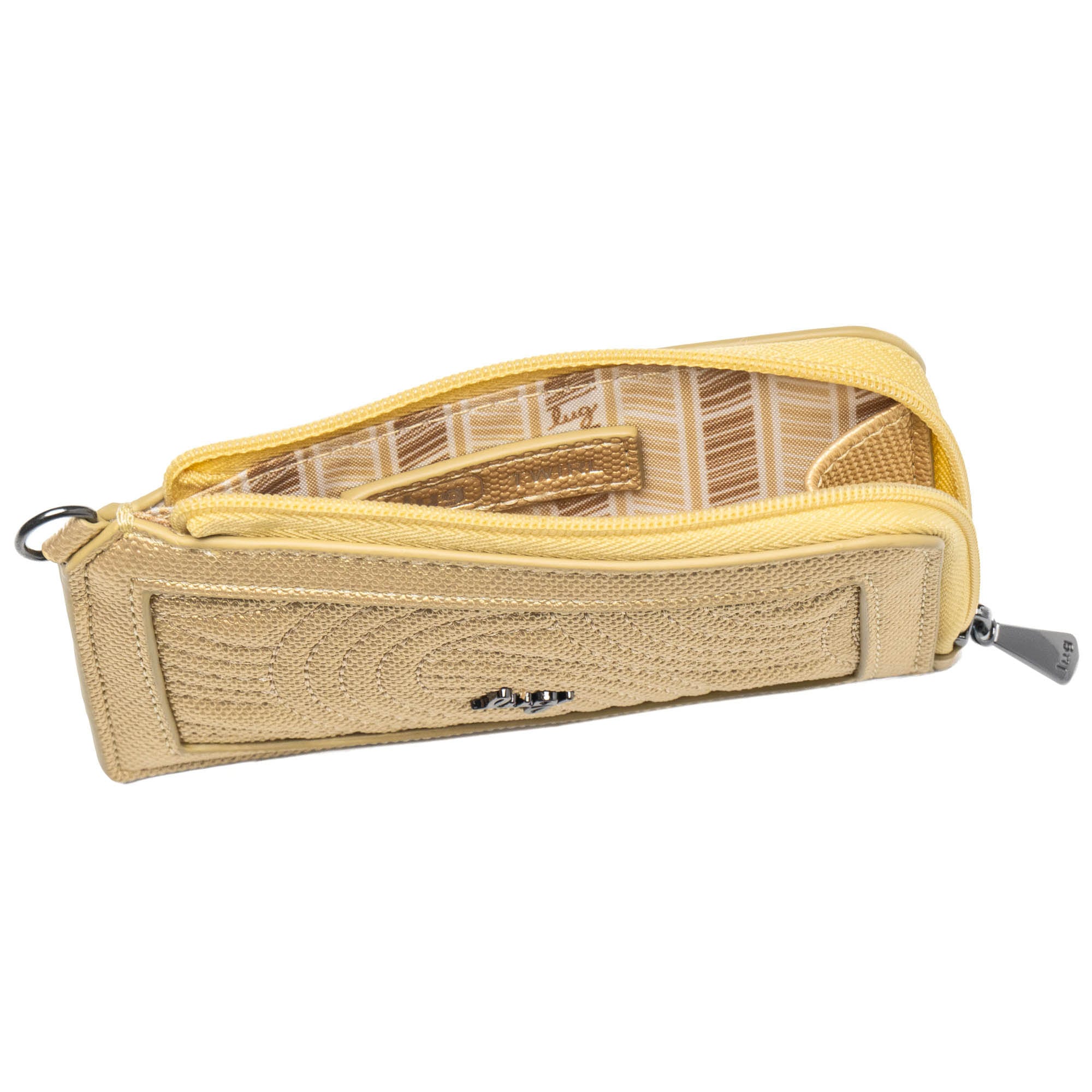 Twirl Matte Luxe VL RFID Wristlet Wallet - METALLIC GOLD - Twirl_MatteLuxe_MetallicGold_04