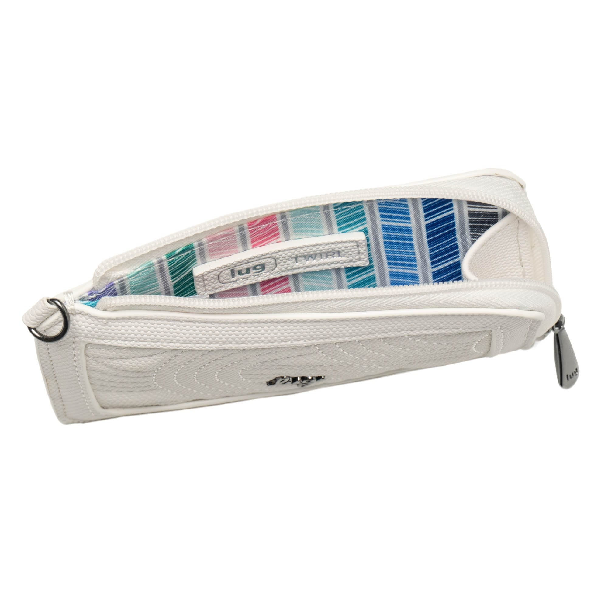 Twirl Matte Luxe VL RFID Wristlet Wallet - PEARL WHITE - Twirl_MatteLuxe_PearlWhite_04