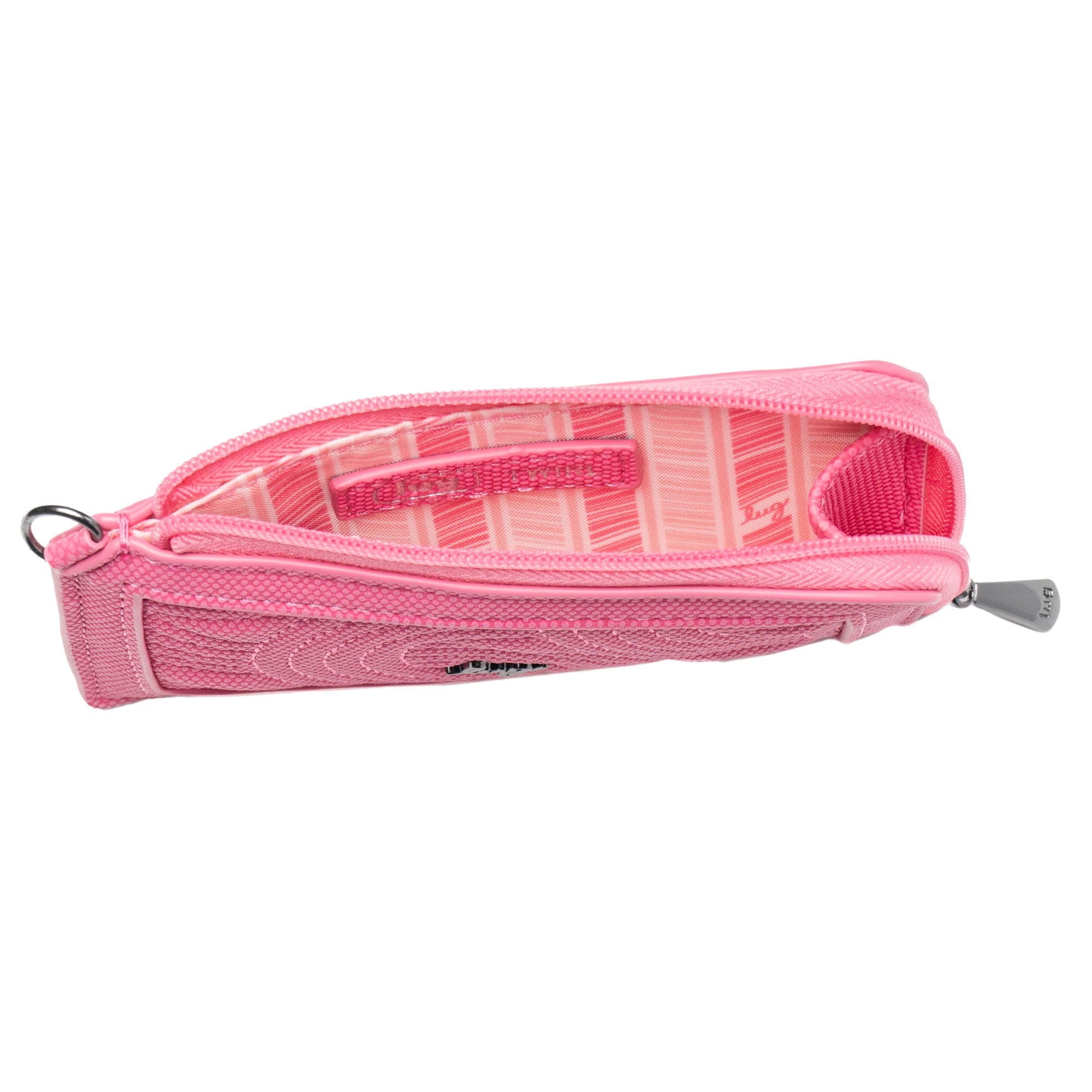 Twirl Matte Luxe VL RFID Wristlet Wallet - PINK TOURMALINE - Twirl_MatteLuxe_PinkTourmaline_04