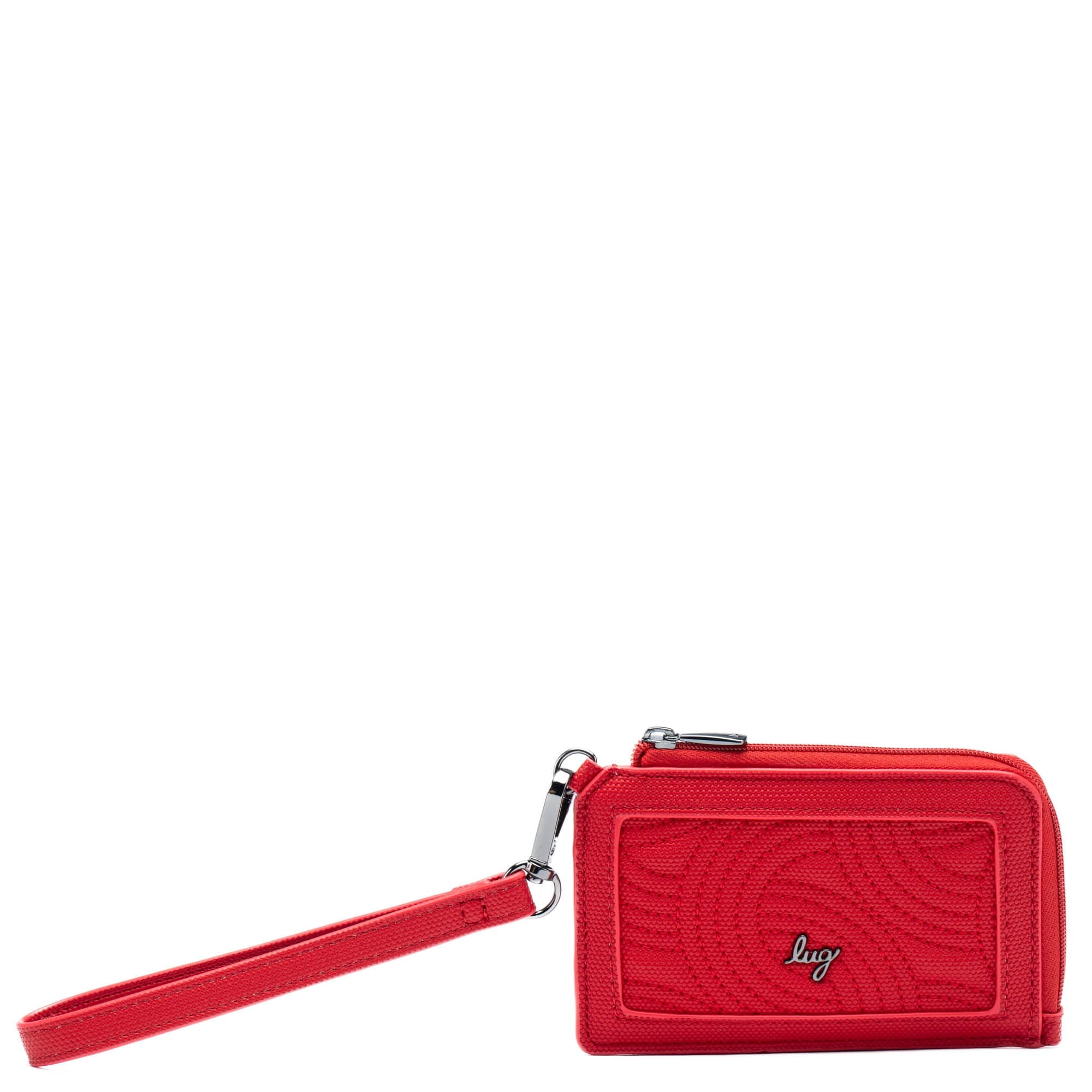 Twirl Matte Luxe VL RFID Wristlet Wallet - RUBY RED - Twirl_MatteLuxe_RubyRed_01