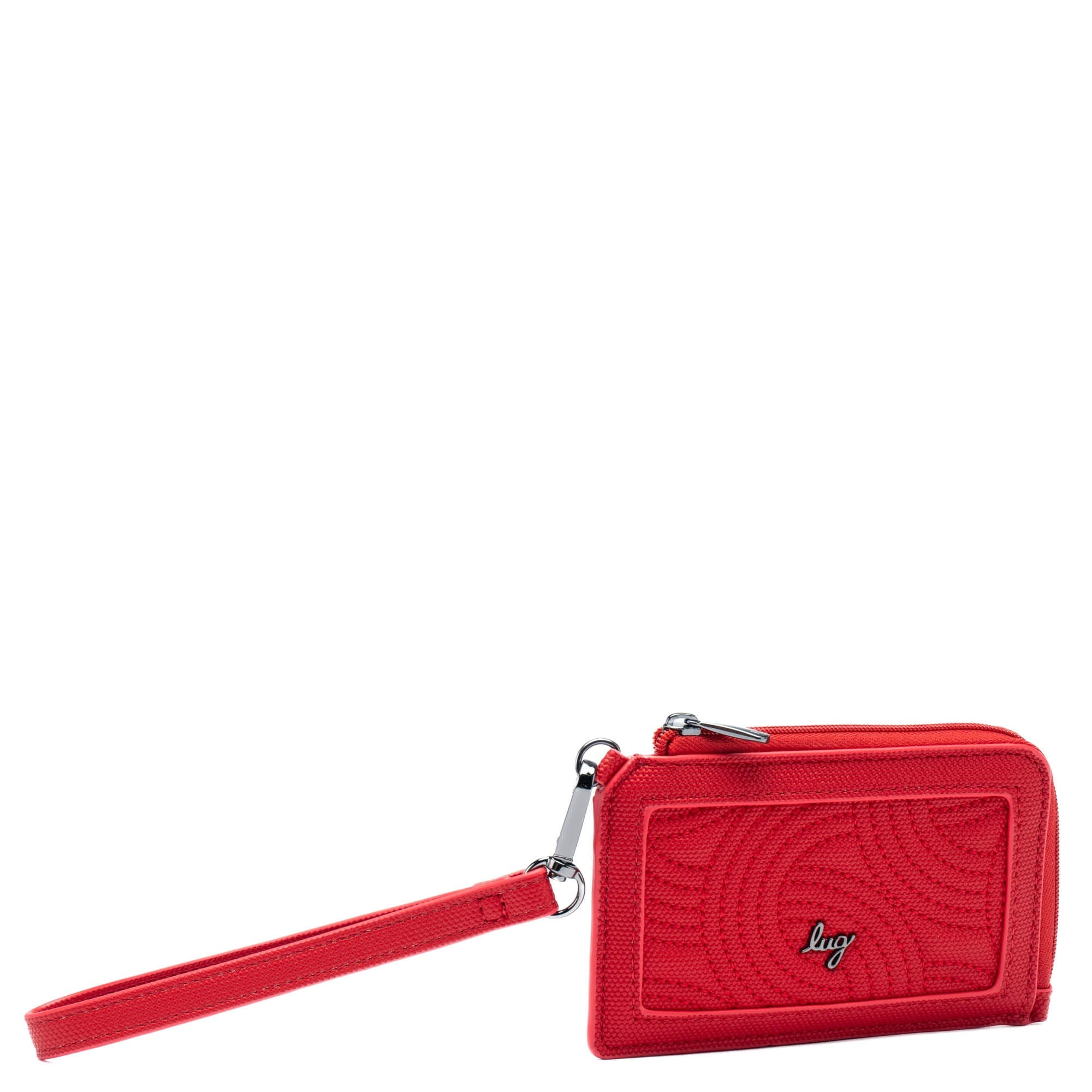 Twirl Matte Luxe VL RFID Wristlet Wallet - RUBY RED - Twirl_MatteLuxe_RubyRed_02