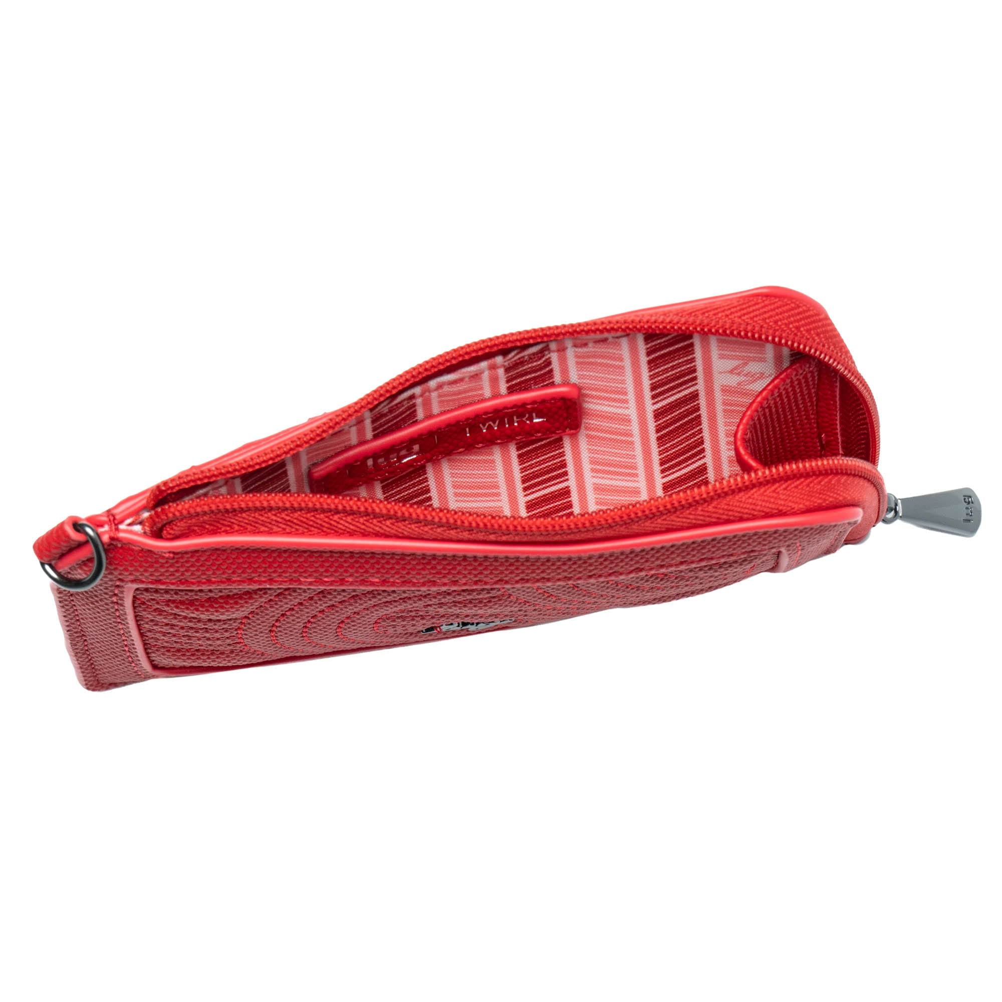 Twirl Matte Luxe VL RFID Wristlet Wallet - RUBY RED - Twirl_MatteLuxe_RubyRed_04