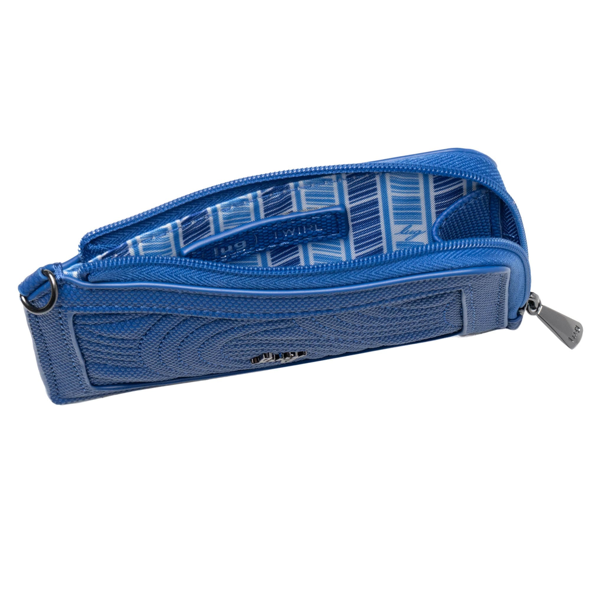Twirl Matte Luxe VL RFID Wristlet Wallet - SAPPHIRE BLUE - Twirl_MatteLuxe_SapphireBlue_04