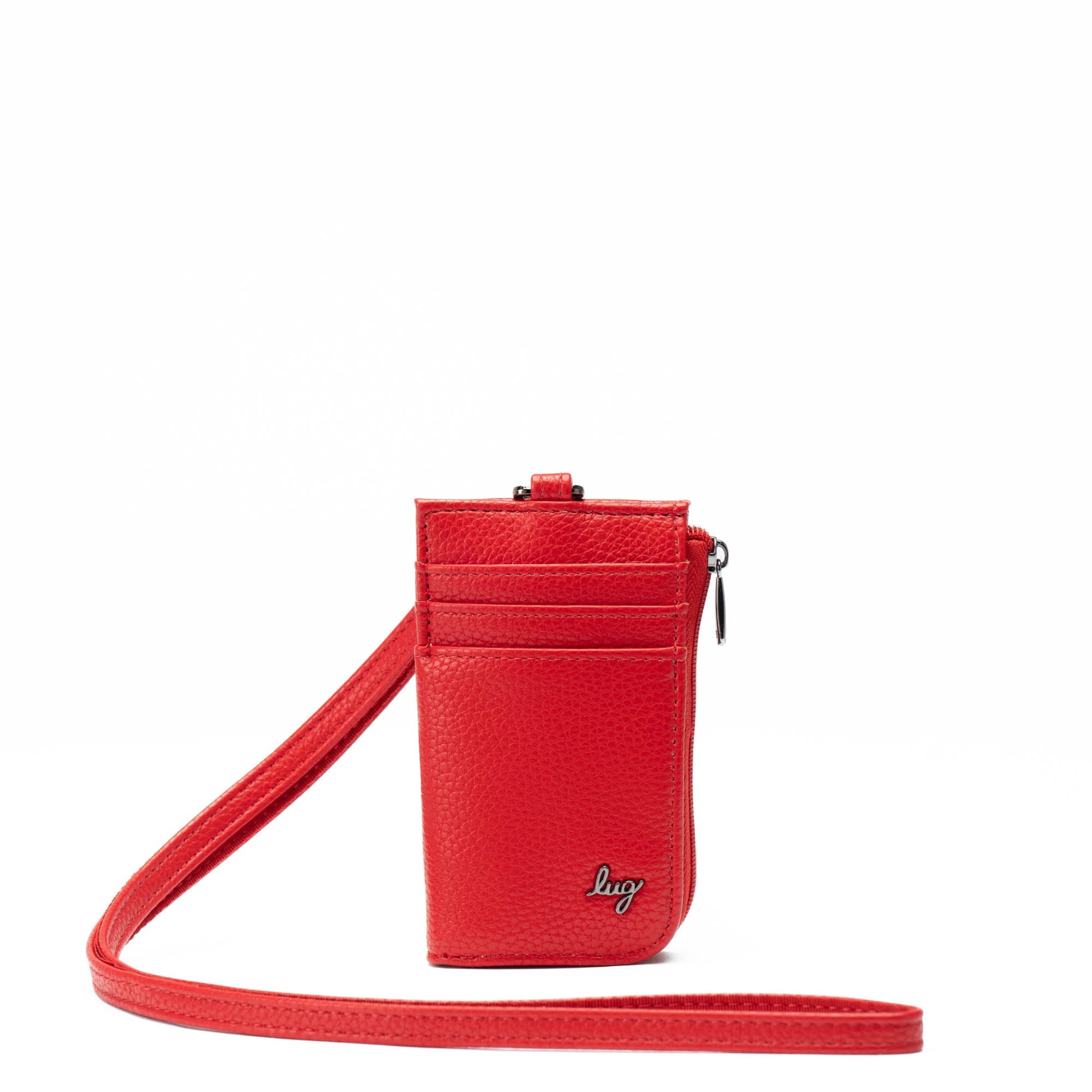Twister Classic VL RFID Wallet Lanyard - POPPY RED - TwisterVL_PoppyRed_01