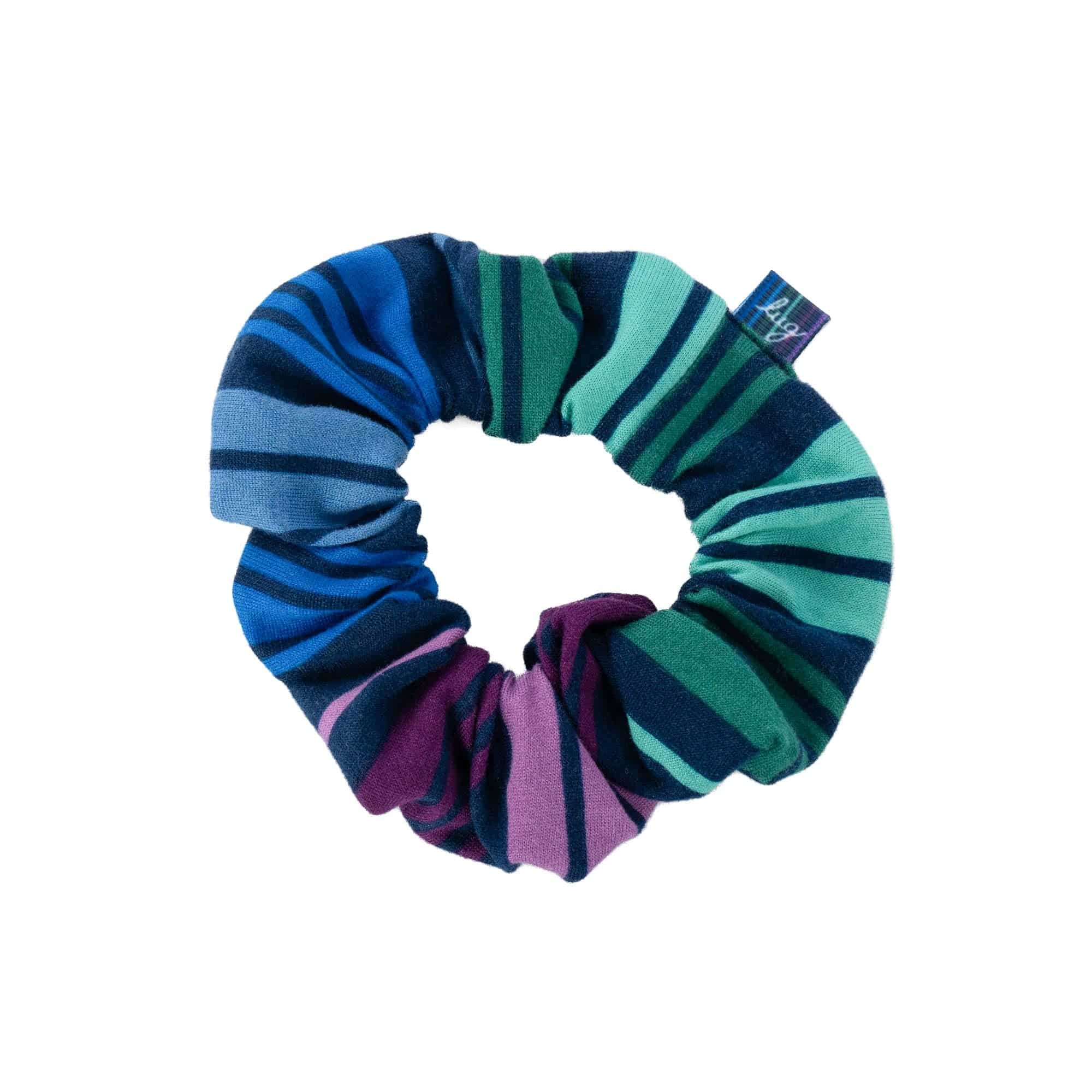 Twisty Scrunchie - LOVE STRIPE MULTI - Twisty_LoveStripeMulti_02
