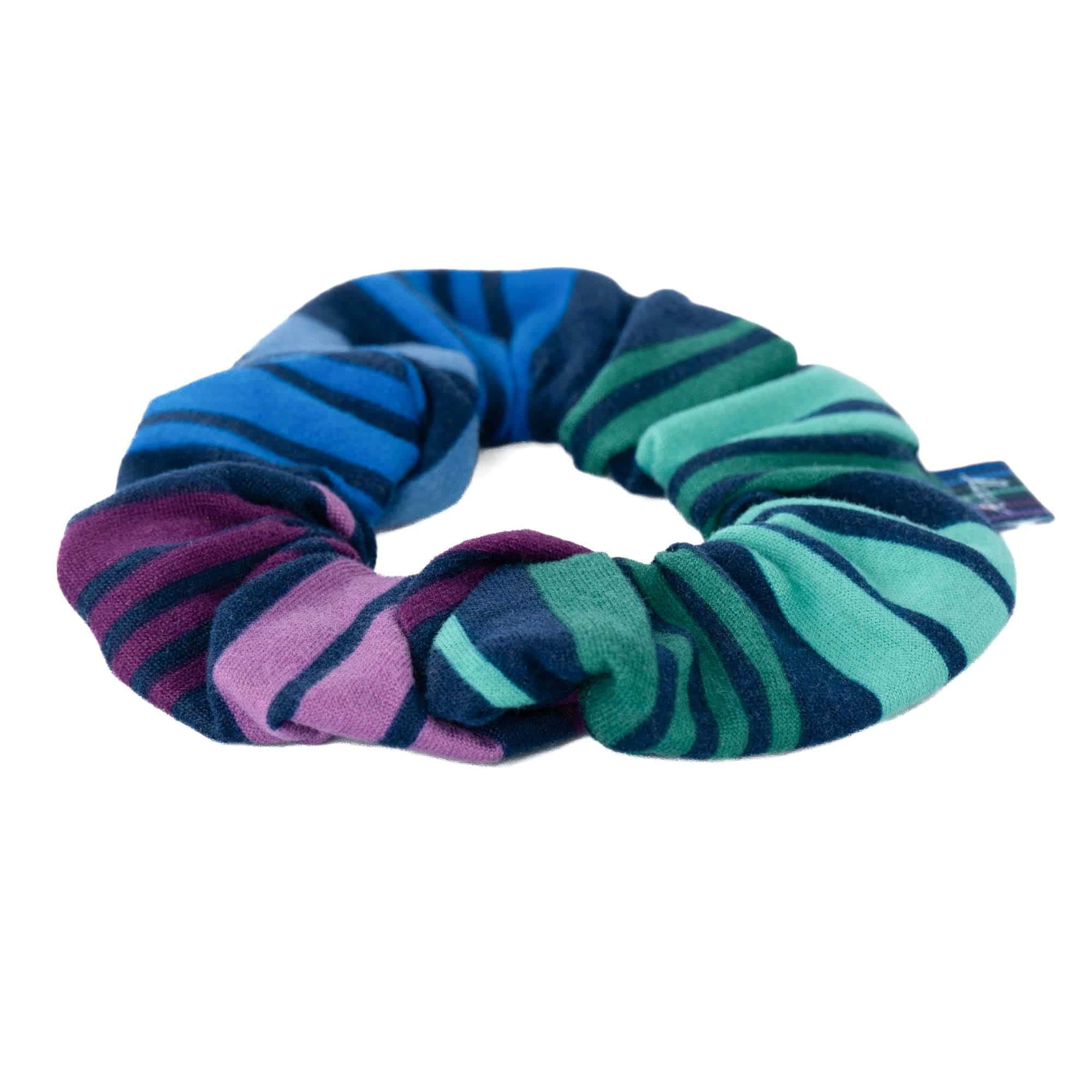 Twisty Scrunchie - LOVE STRIPE MULTI - Twisty_LoveStripeMulti_08