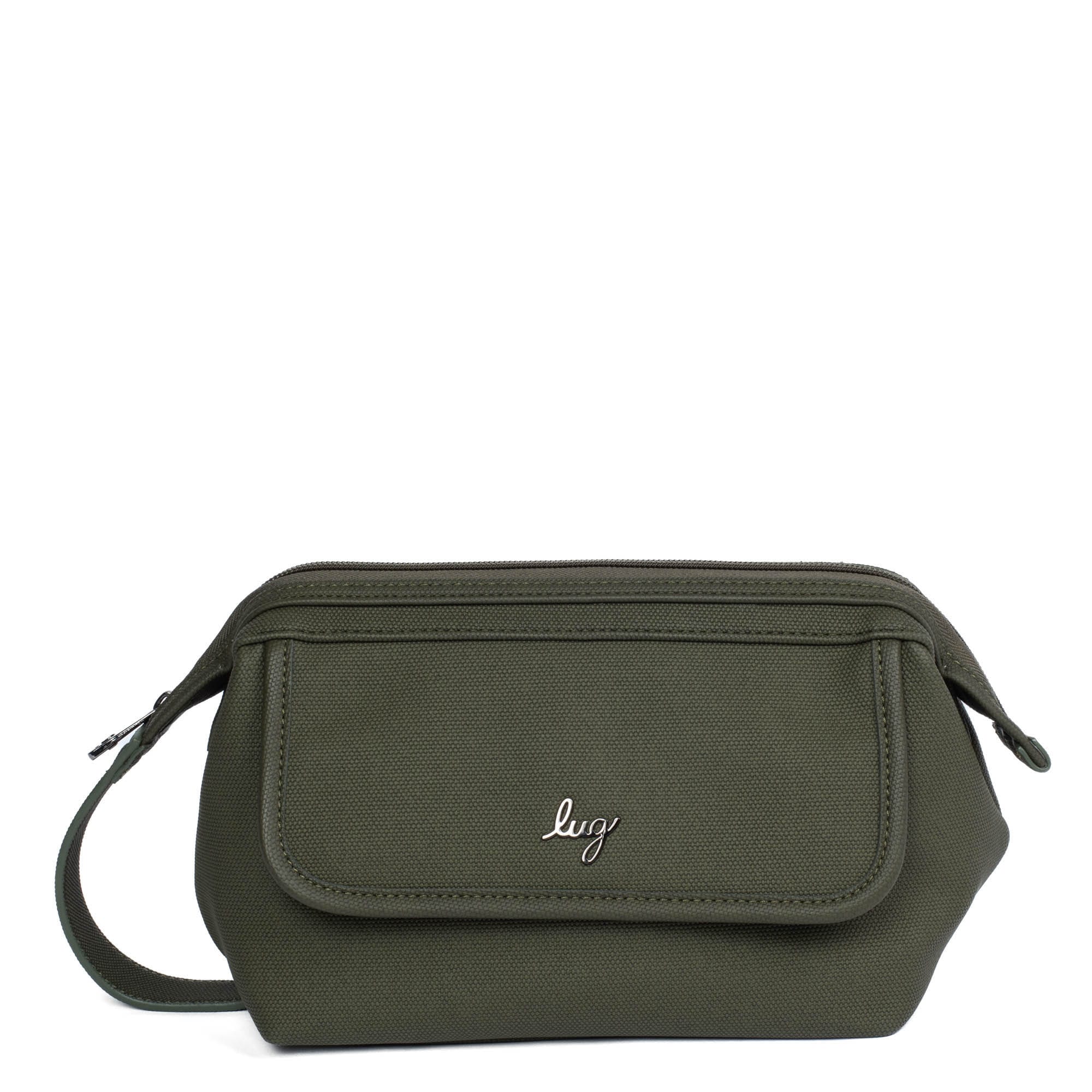 Via Matte Luxe VL Toiletry Case - - ViaMatteLuxeVL_OliveGreen_01
