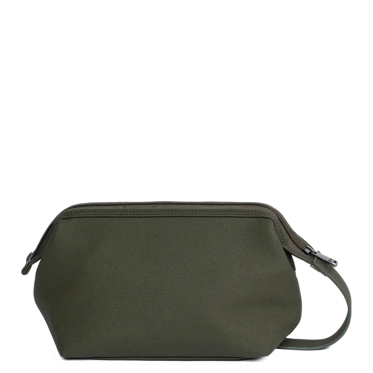 Via Matte Luxe VL Toiletry Case - OLIVE - ViaMatteLuxeVL_OliveGreen_04