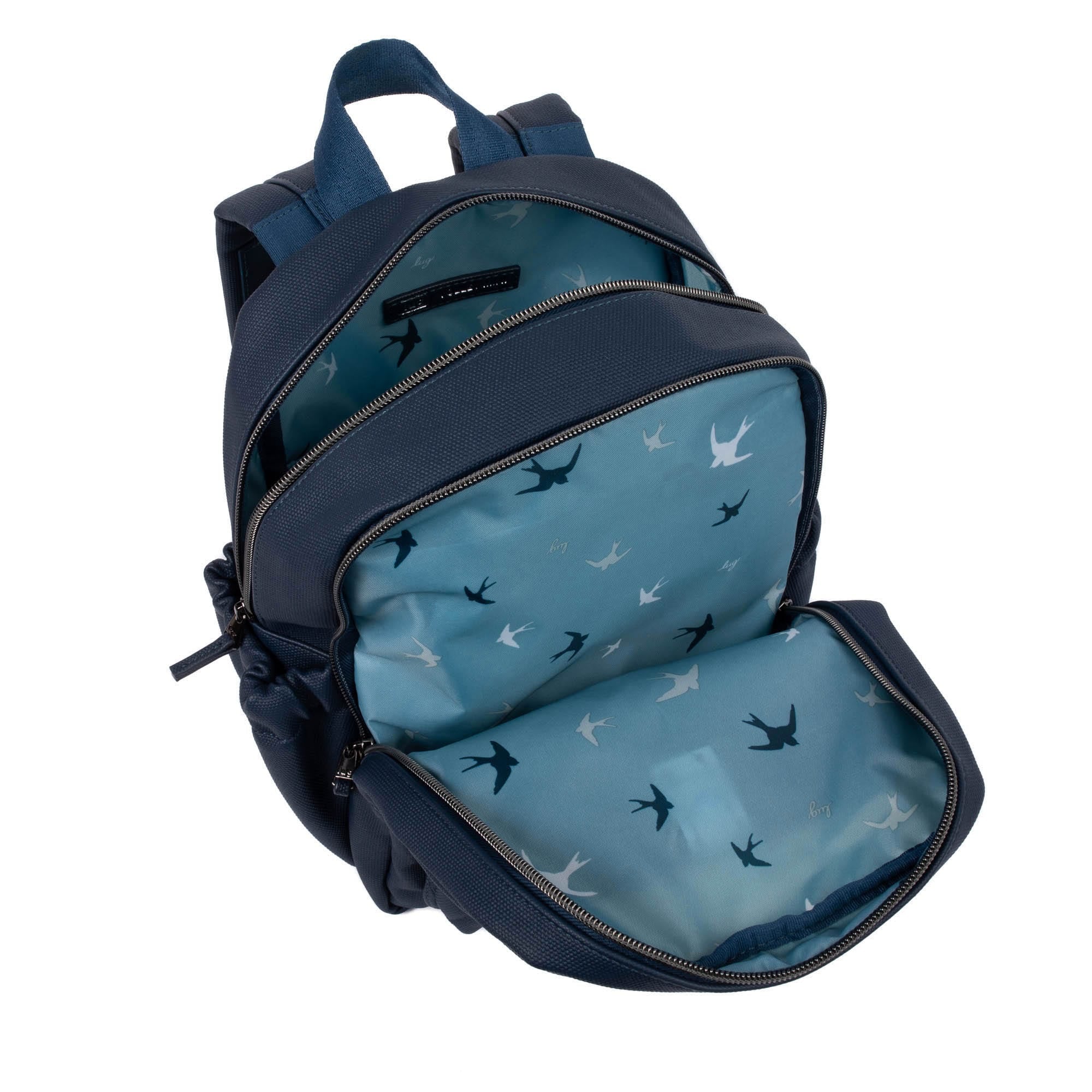 Volley Mini Matte Luxe VL Backpack - INDIGO - VolleyMiniMLBackpack_Indigo_05