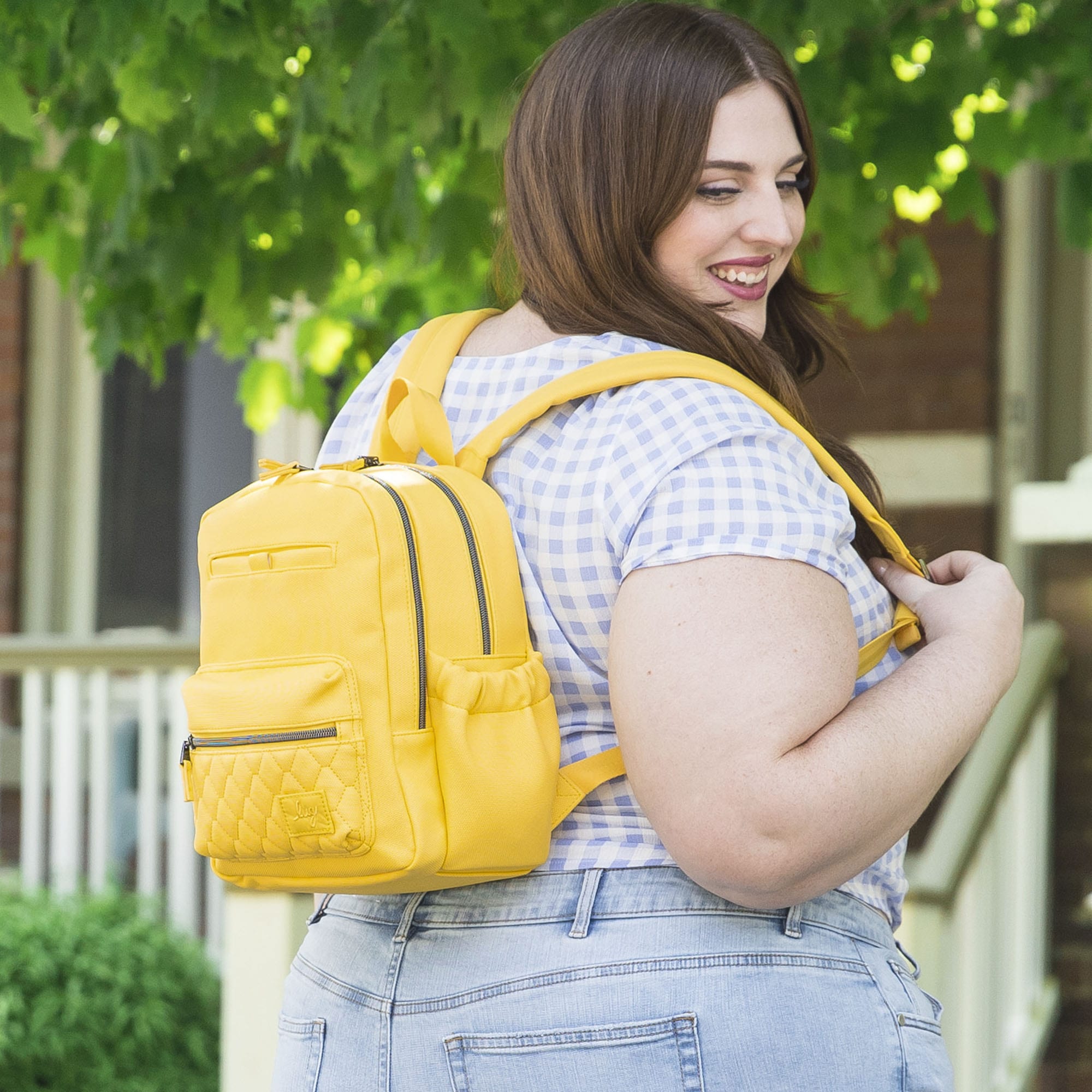 Volley Mini Matte Luxe VL Backpack - - VolleyMiniMLBackpack_Lifestyle_06