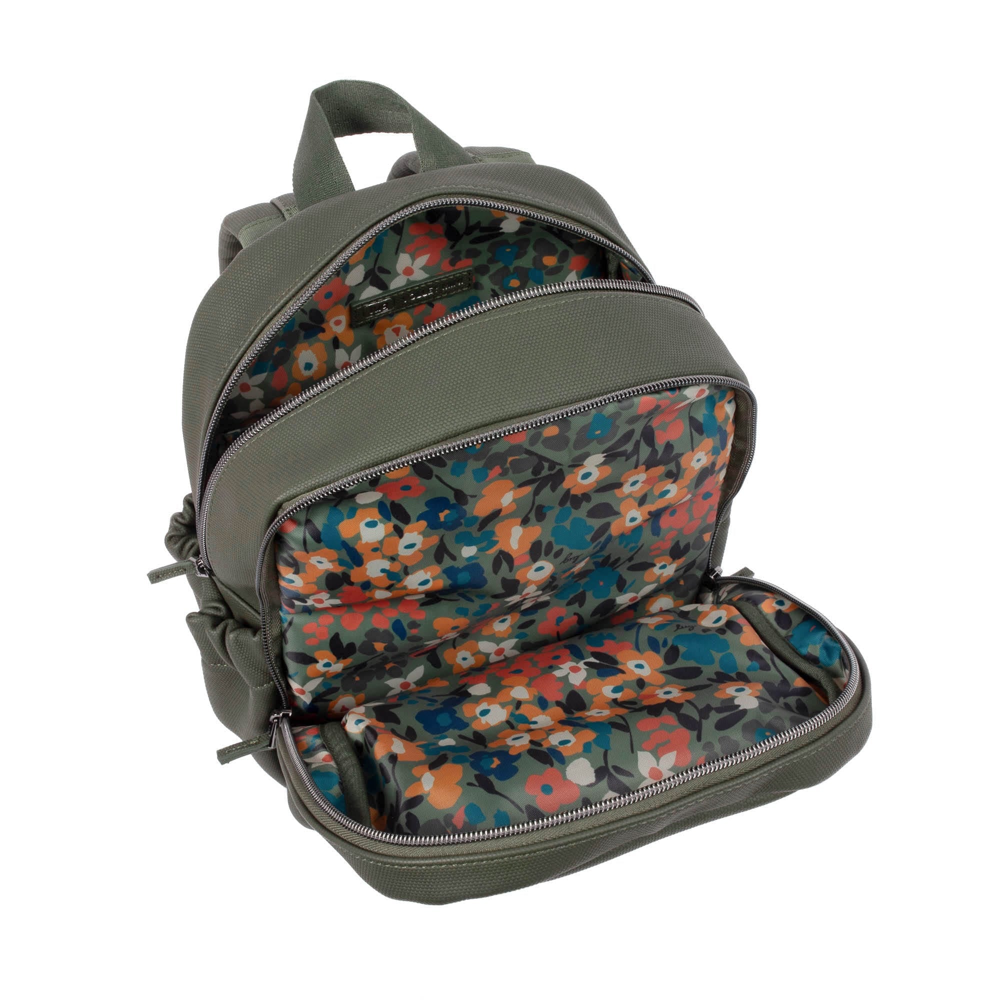 Volley Mini Matte Luxe VL Backpack - OLIVE - VolleyMiniMLBackpack_Olive_05