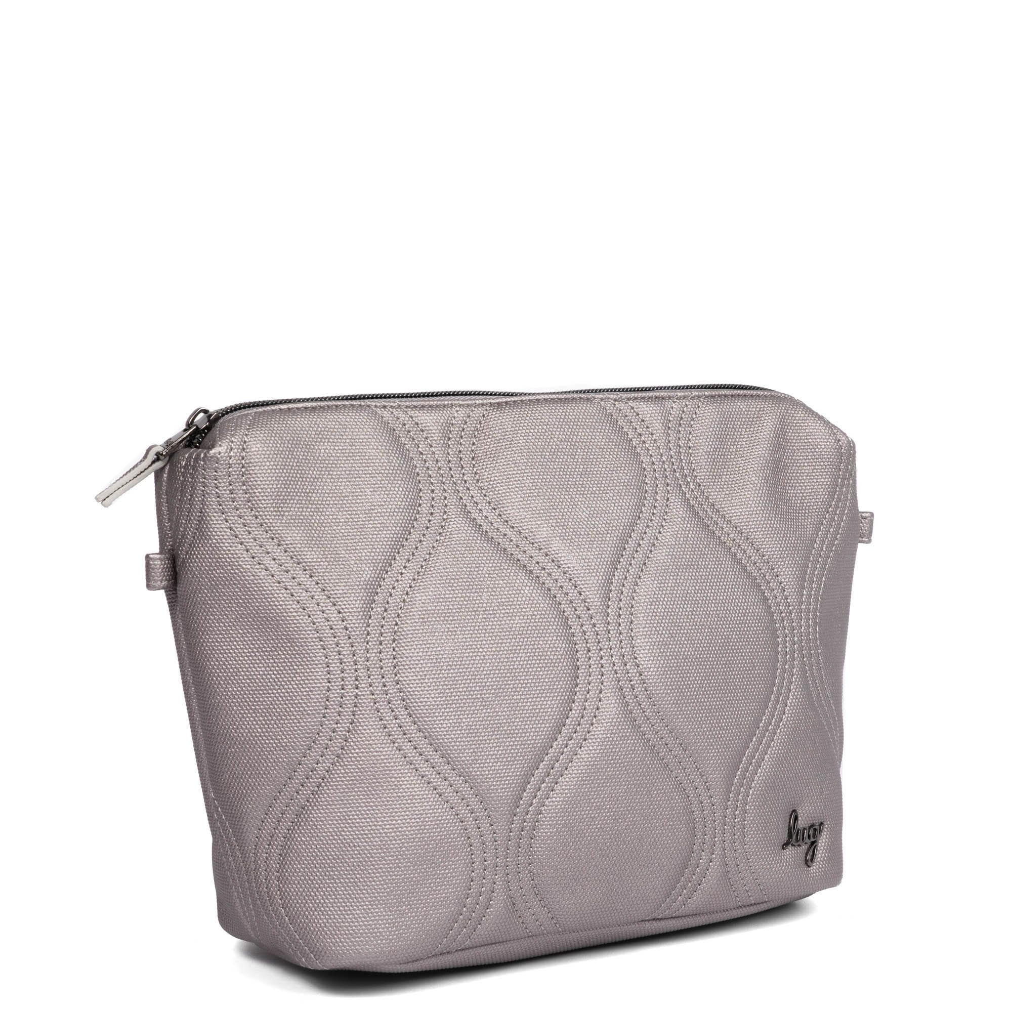 Volley Matte Luxe VL Pouch - METALLIC PEARL - VolleyPouchLVL_MetallicPearl_02
