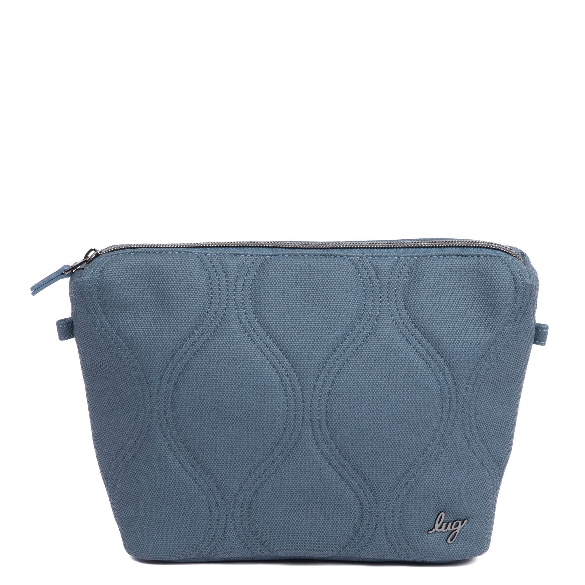 Volley Matte Luxe VL Pouch - SLATE BLUE - VolleyPouchLVL_Slate_01