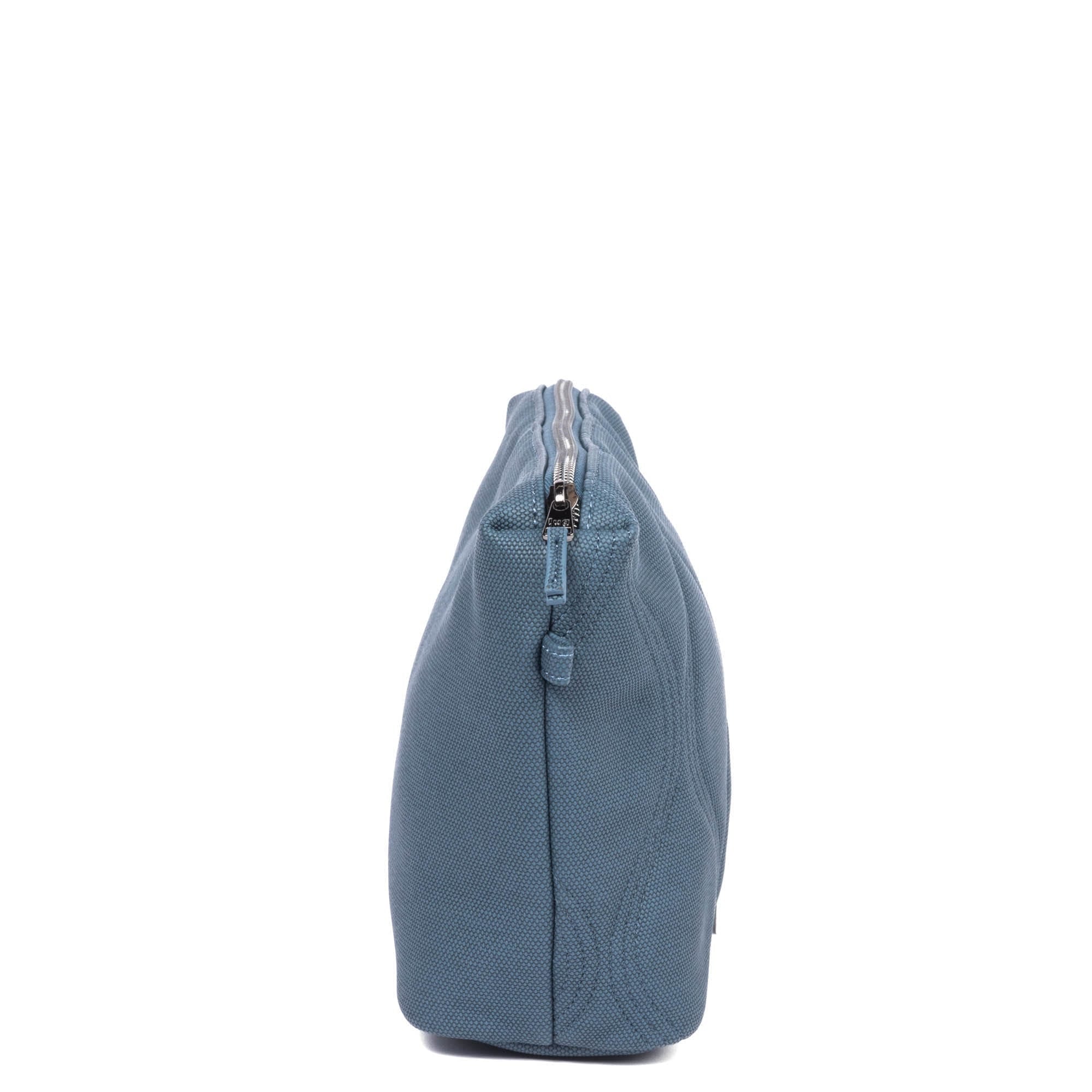 Volley Matte Luxe VL Pouch - SLATE BLUE - VolleyPouchLVL_Slate_03