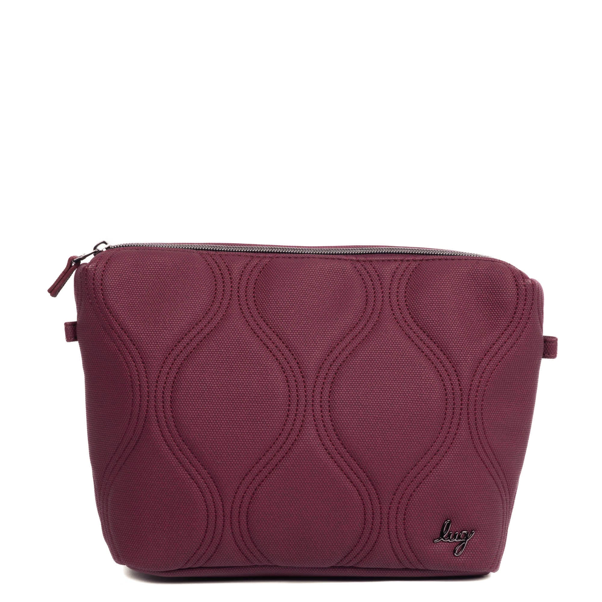 Volley Matte Luxe VL Pouch - WINE - VolleyPouchLVL_Wine_01