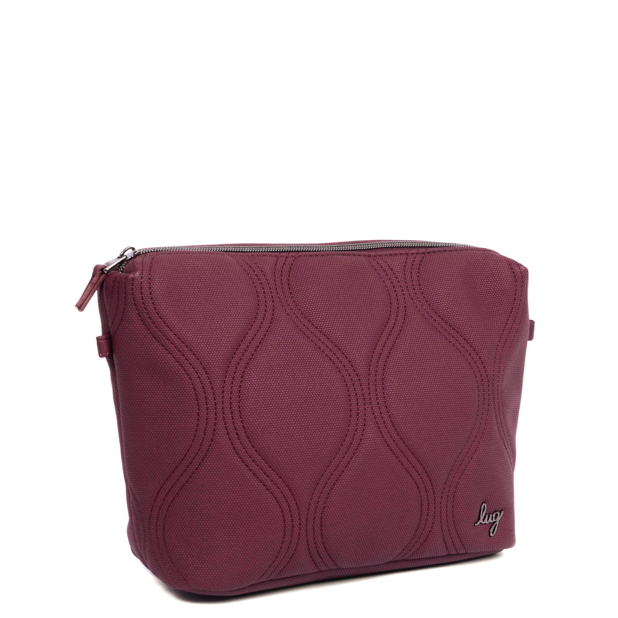 Volley Matte Luxe VL Pouch - WINE - VolleyPouchLVL_Wine_02