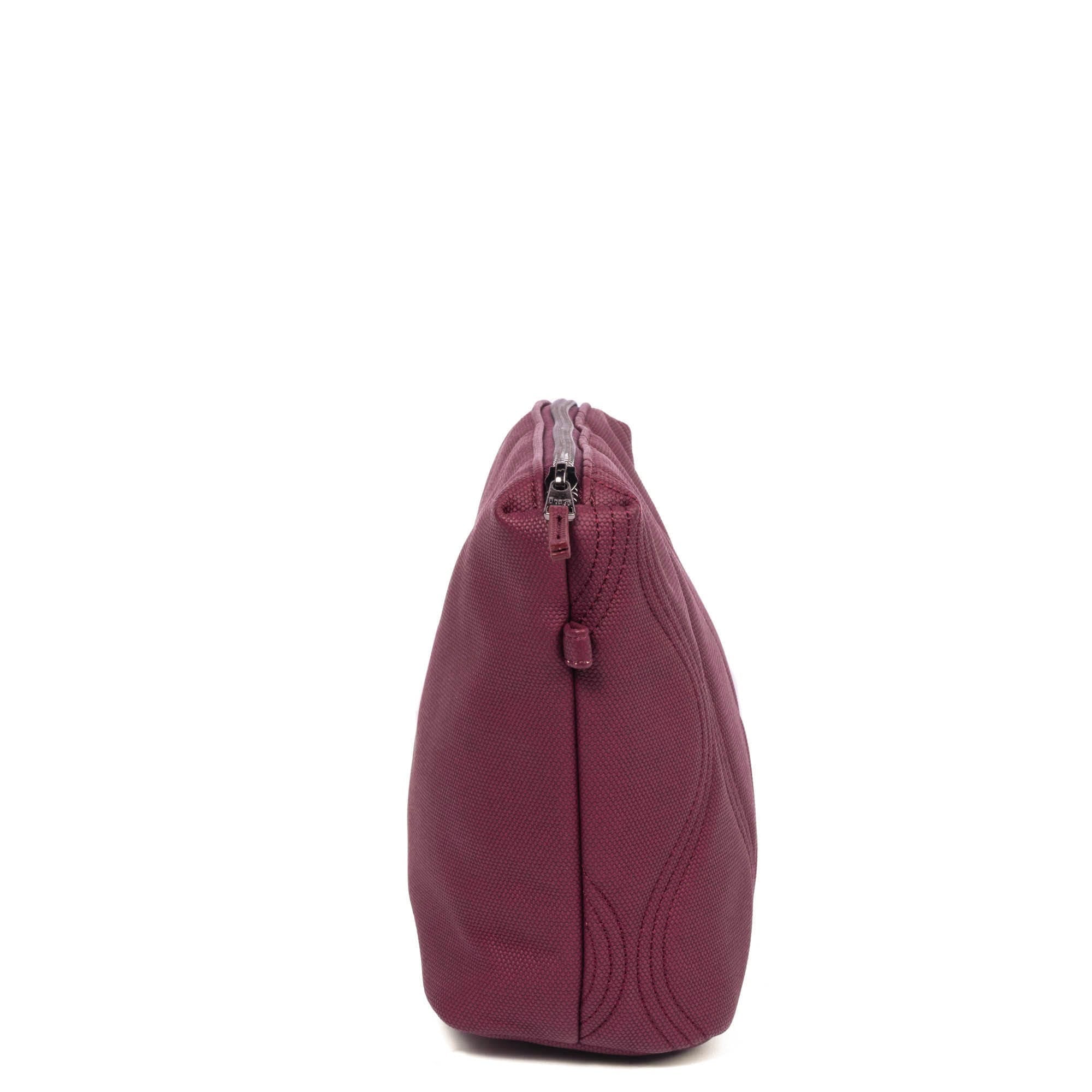 Volley Matte Luxe VL Pouch - WINE - VolleyPouchLVL_Wine_03