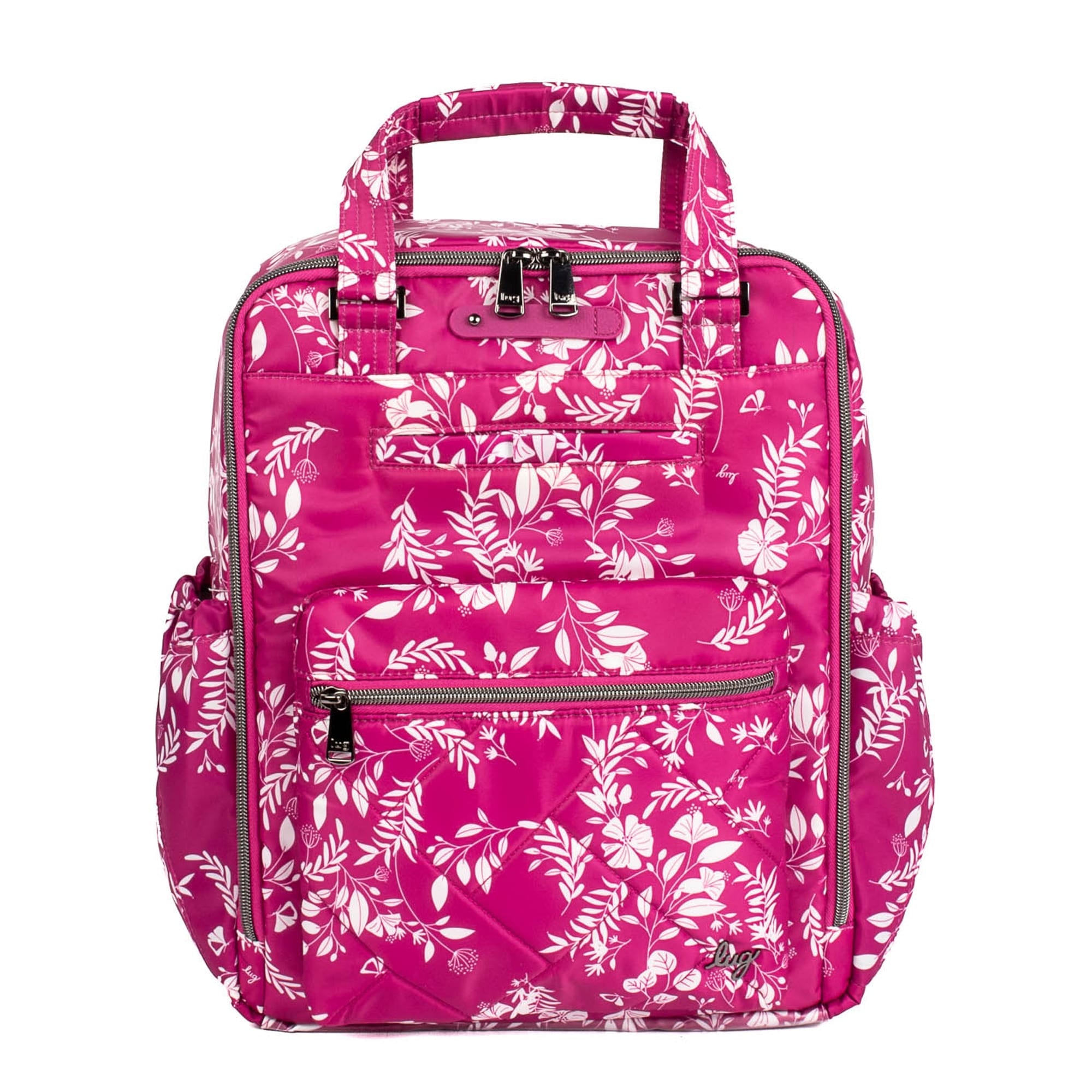 Voyager Backpack - FLOURISH BERRY - Voyager_FlourishBerry_01