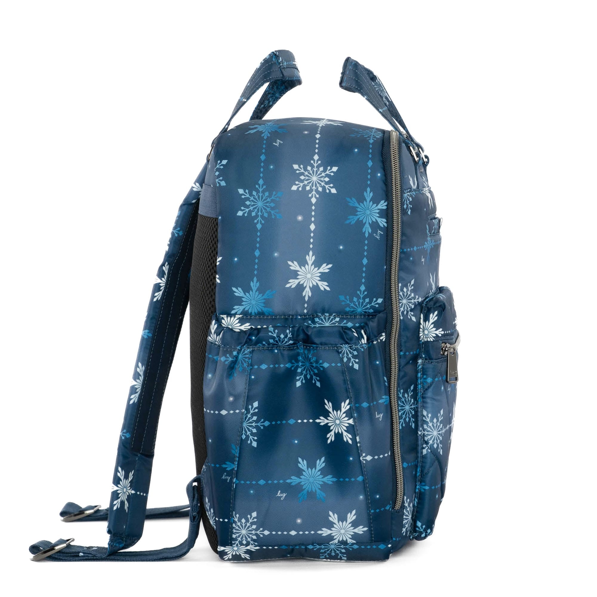 Voyager Backpack - SNOWFLAKE NAVY - Voyager_SnowflakeNavy_03