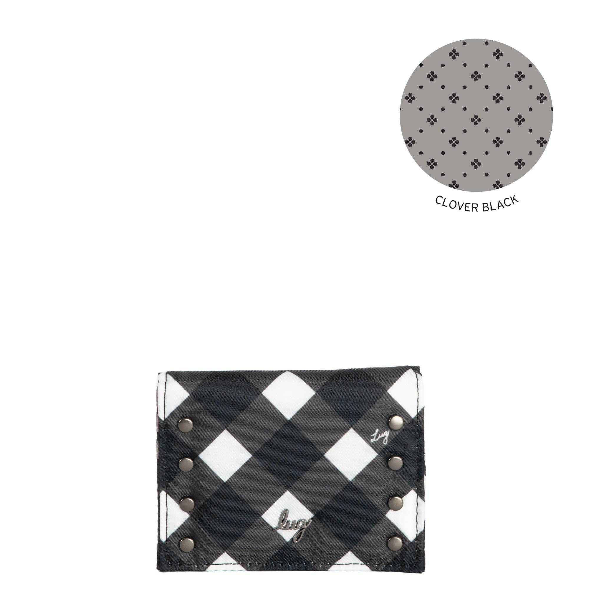 Walkover RFID Wallet - GINGHAM BLACK - WALKOVER_GINGHAM-BLACK