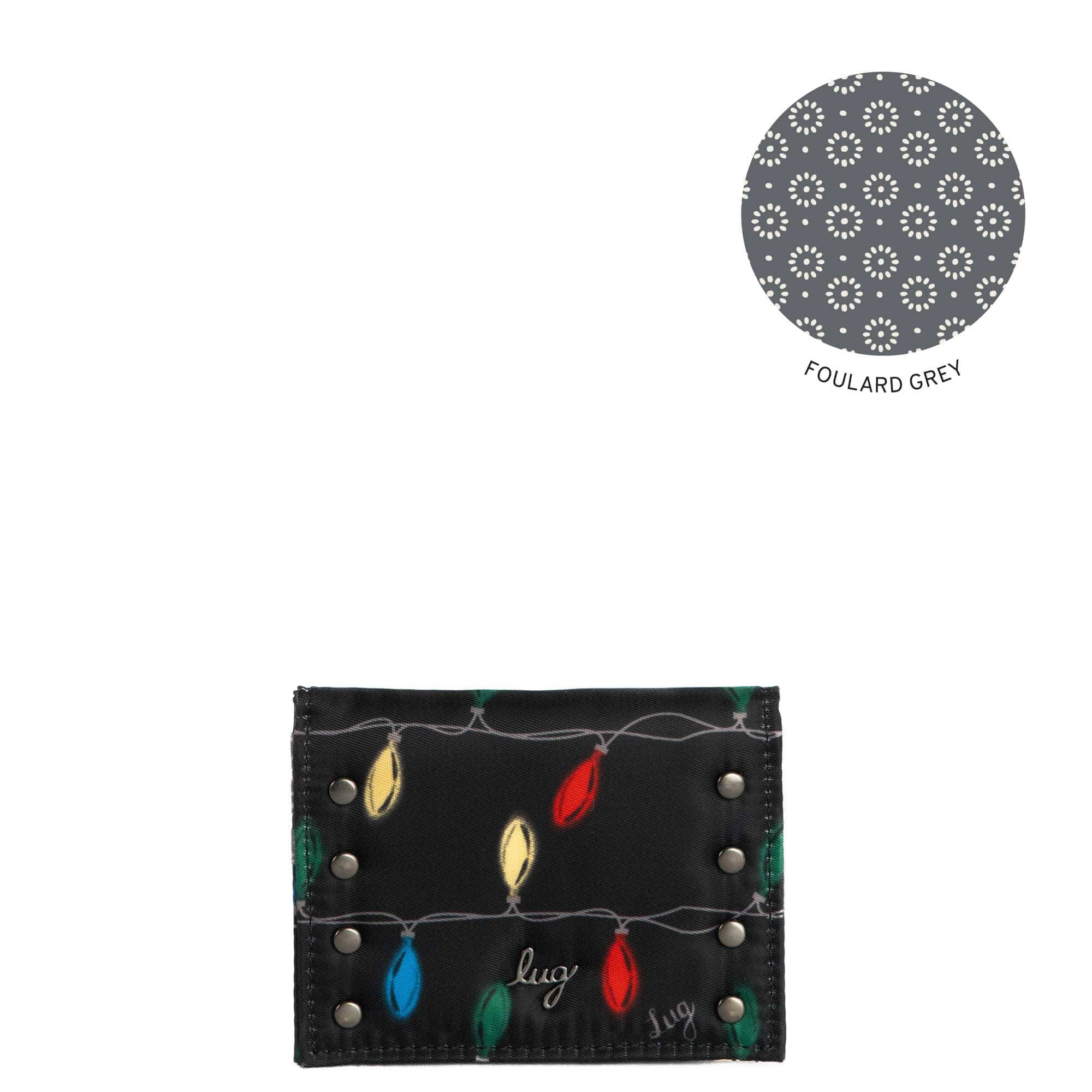 Walkover RFID Wallet - LIGHTS BLACK - WALKOVER_LIGHTS-BLACK