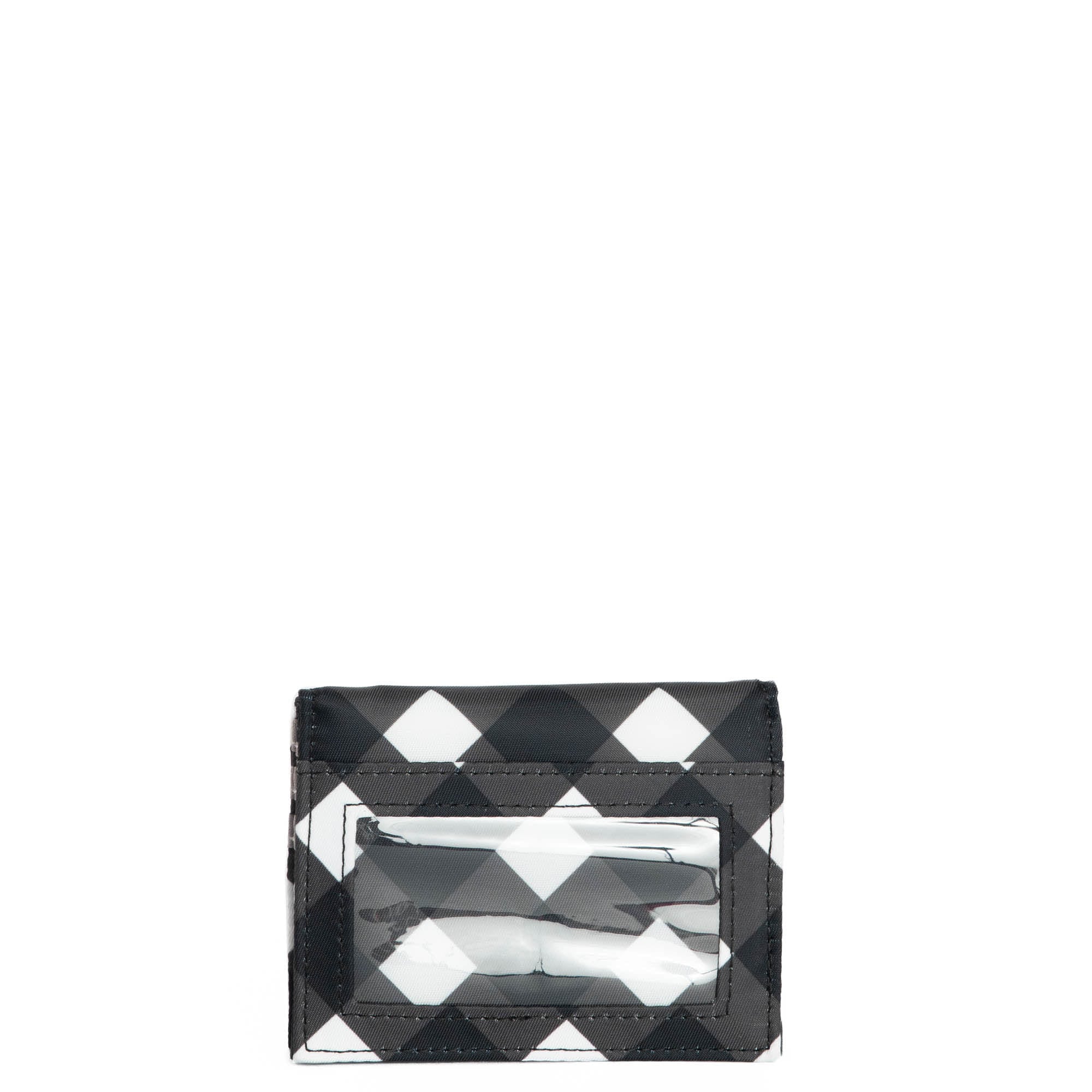 Walkover RFID Wallet - GINGHAM BLACK - Walkover_GinghamBlack_04_5s28r7