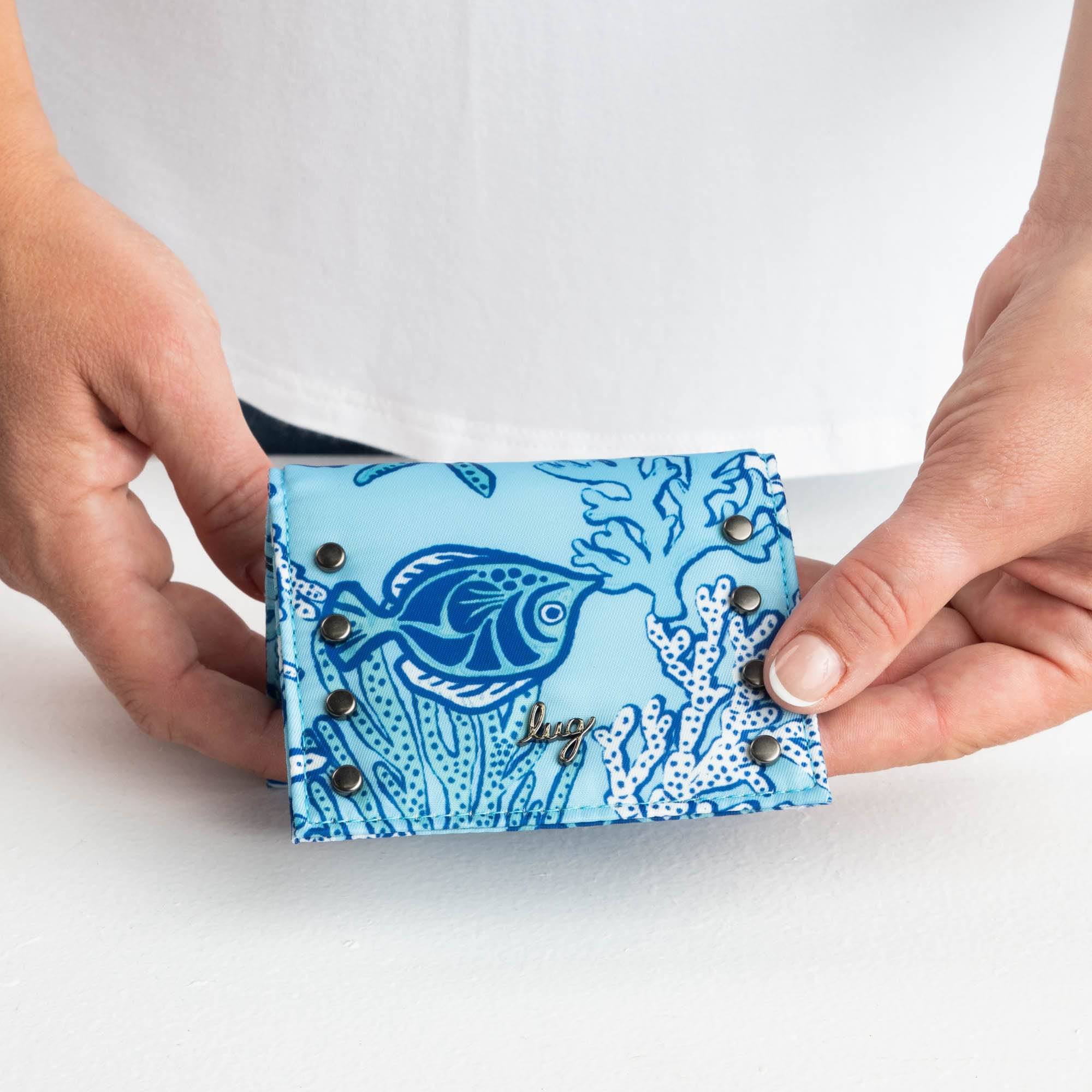 折りたたみ財布 you a use Roto wallet (Lizard white) Designer fashion, Seoul-fully created | W Concept