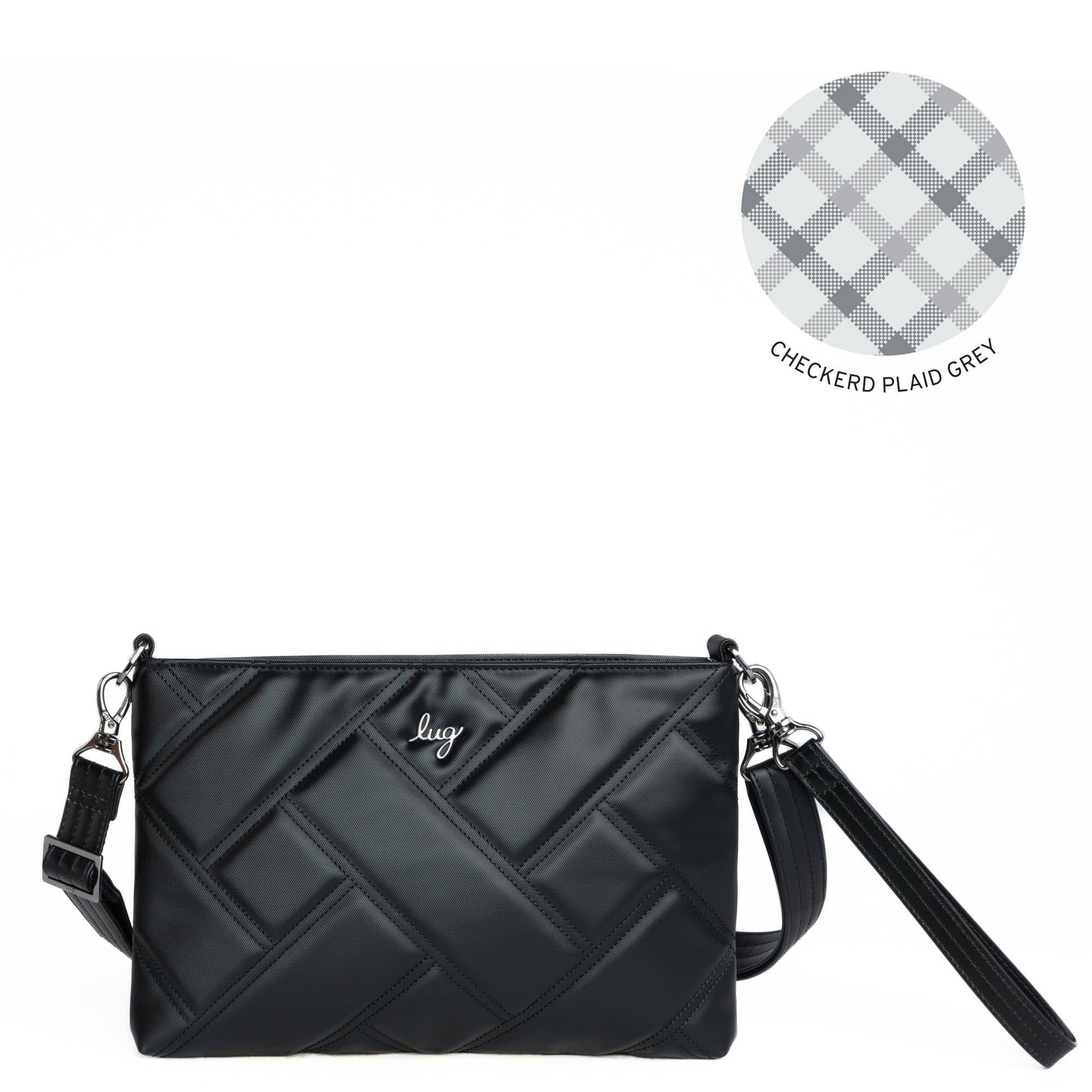 Waltz Satin Luxe VL Crossbody Bag - BLACK - Waltz_Black