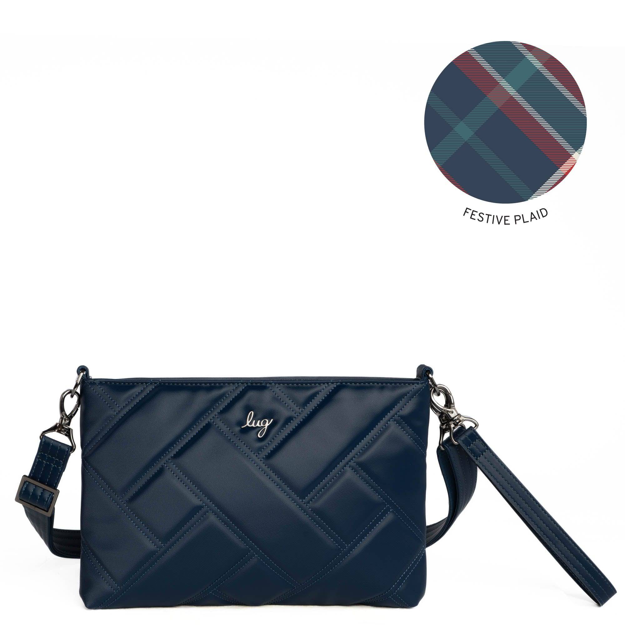 Waltz Satin Luxe VL Crossbody Bag - INDIGO - Waltz_Navy