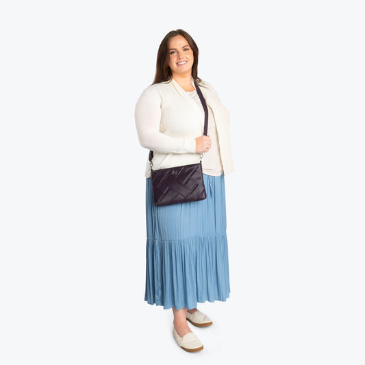 Waltz Satin Luxe VL Crossbody Bag - - Waltz_SatinLuxe_BagProportions_01
