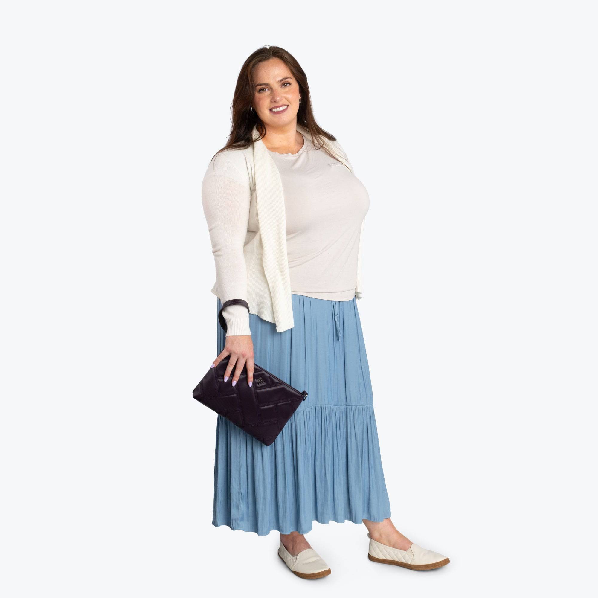 Waltz Satin Luxe VL Crossbody Bag - - Waltz_SatinLuxe_BagProportions_02