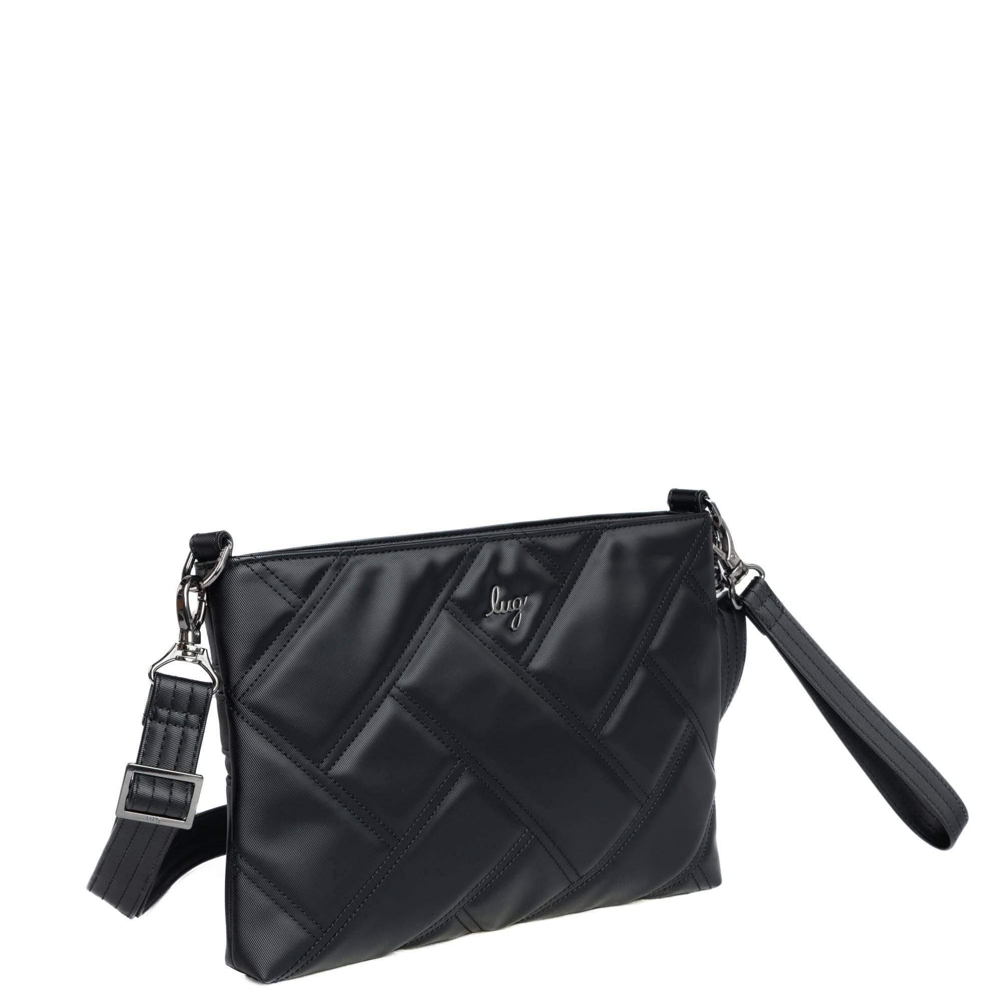 Waltz Satin Luxe VL Crossbody Bag - BLACK - Waltz_SatinLuxe_Black_02