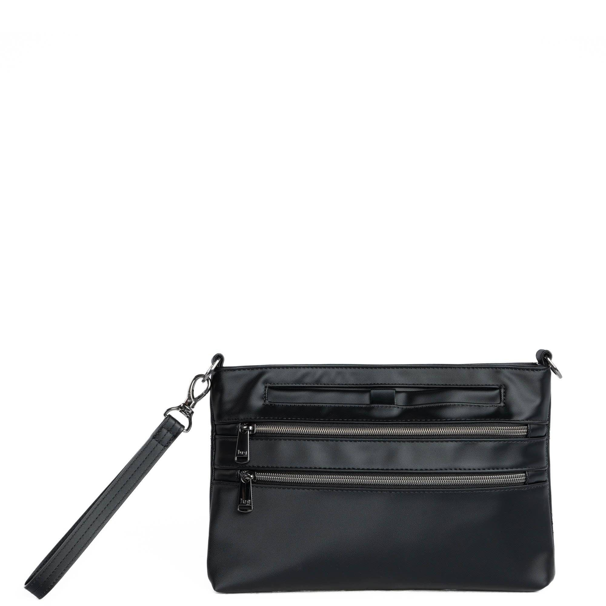 Waltz Satin Luxe VL Crossbody Bag - BLACK - Waltz_SatinLuxe_Black_04
