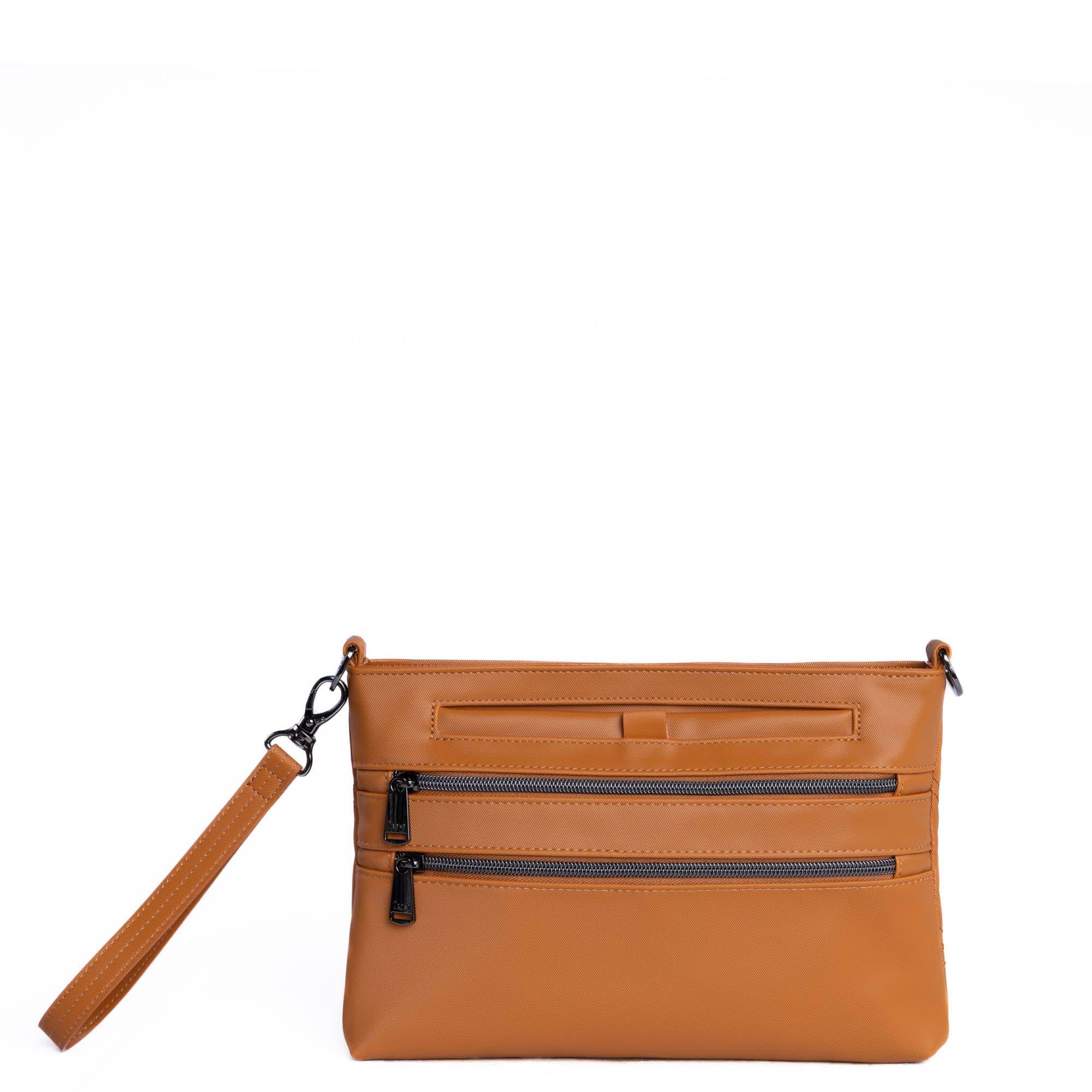 Waltz Satin Luxe VL Crossbody Bag - CAPPUCCINO - Waltz_SatinLuxe_Cappuccino_04