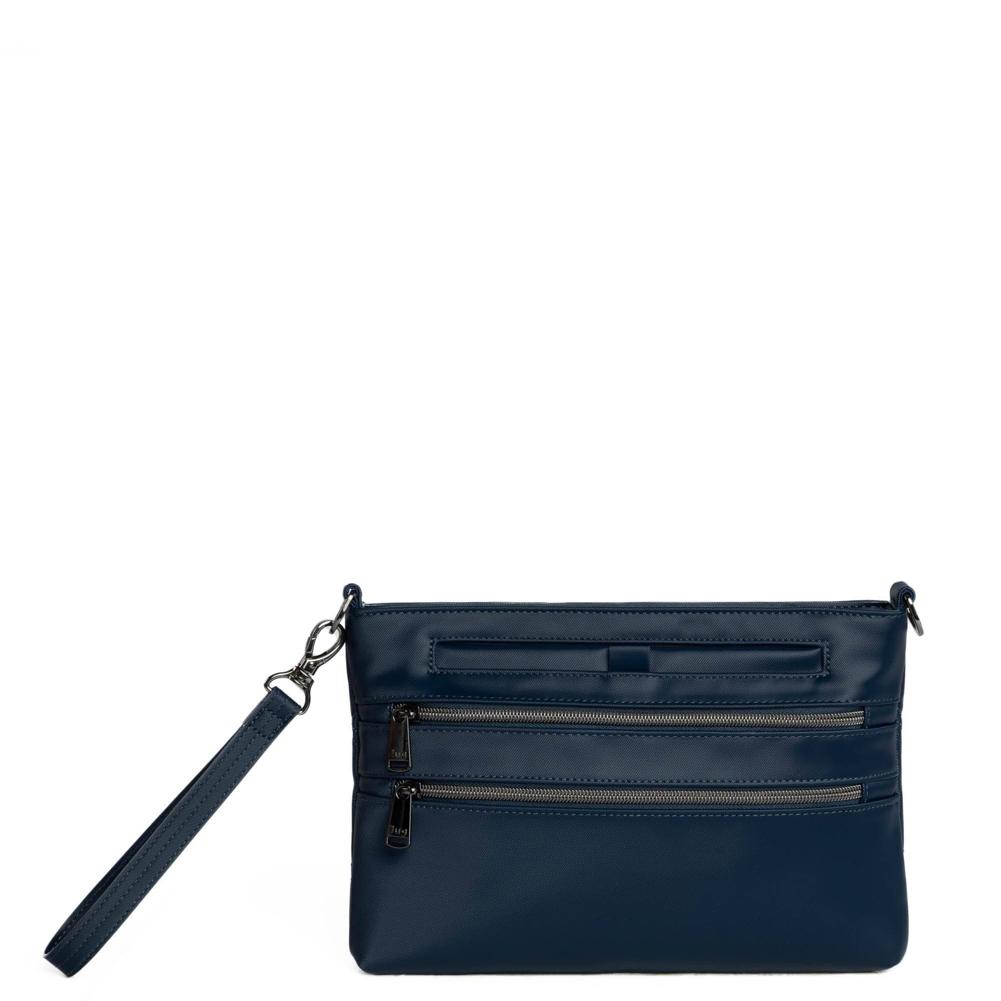 Waltz Satin Luxe VL Crossbody Bag - INDIGO - Waltz_SatinLuxe_Indigo_04