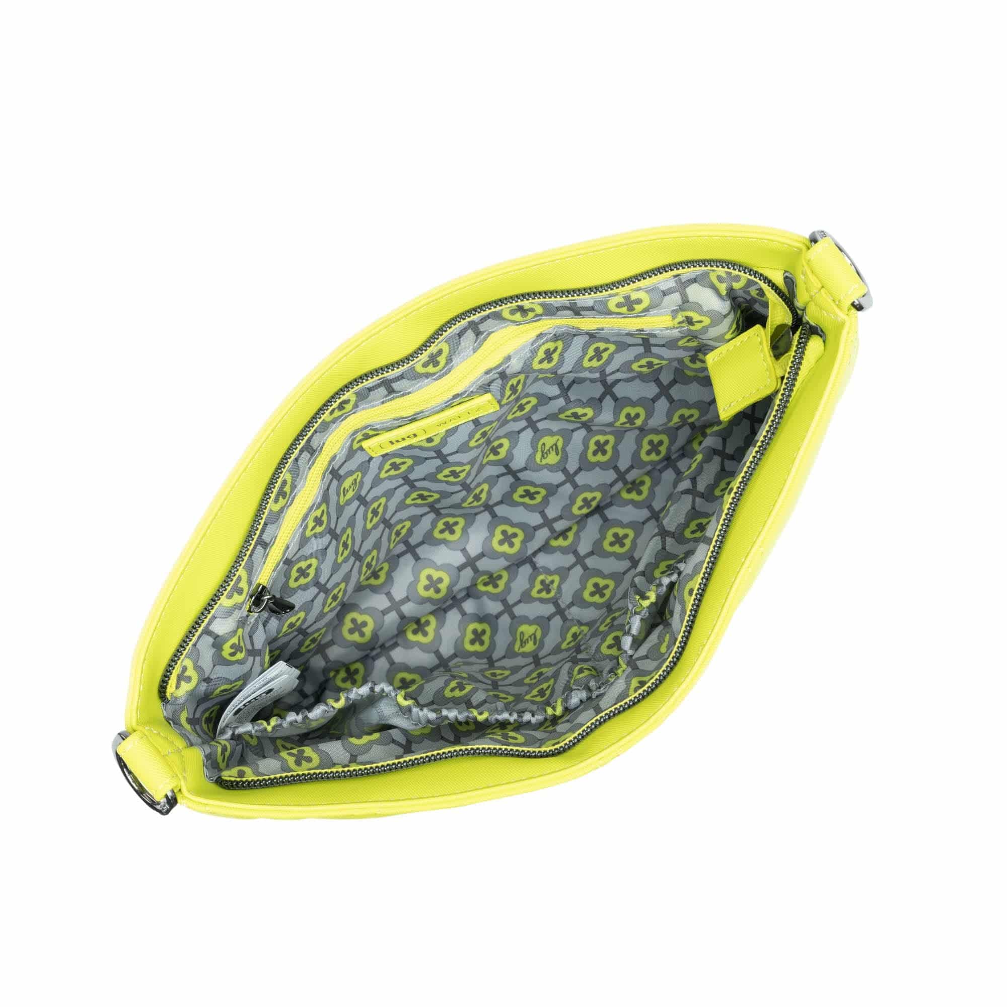 Waltz Satin Luxe VL Crossbody Bag - LEMON LIME - Waltz_SatinLuxe_LemonLime_05