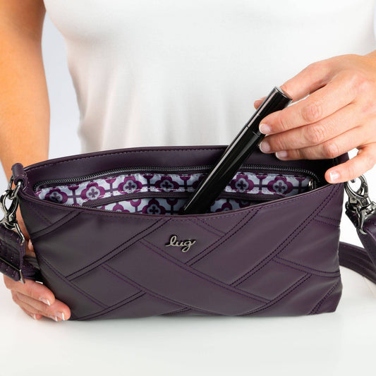 Waltz Satin Luxe VL Crossbody Bag - - Waltz_SatinLuxe_Lifestyle_01