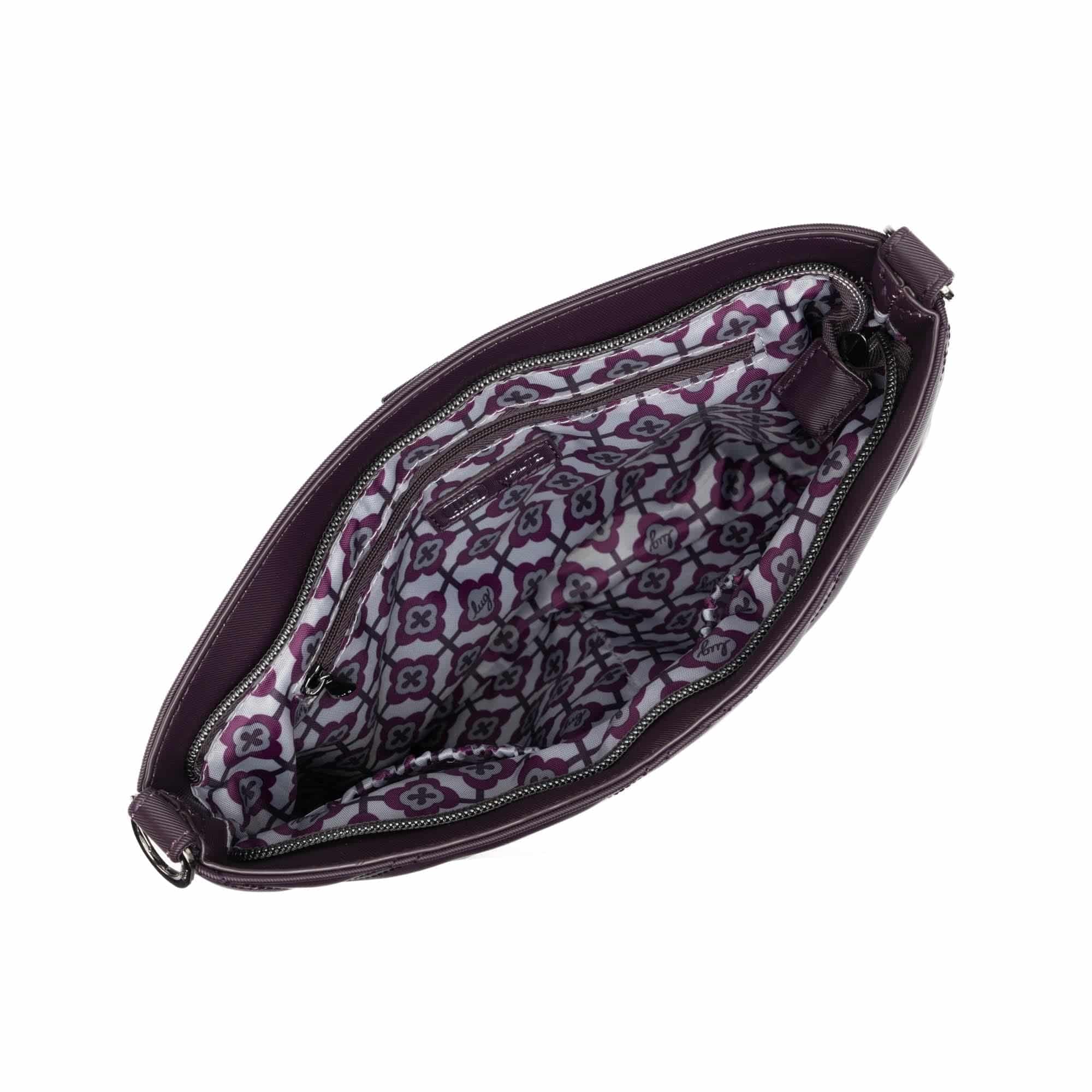 Waltz Satin Luxe VL Crossbody Bag - PLUM - Waltz_SatinLuxe_Plum_05