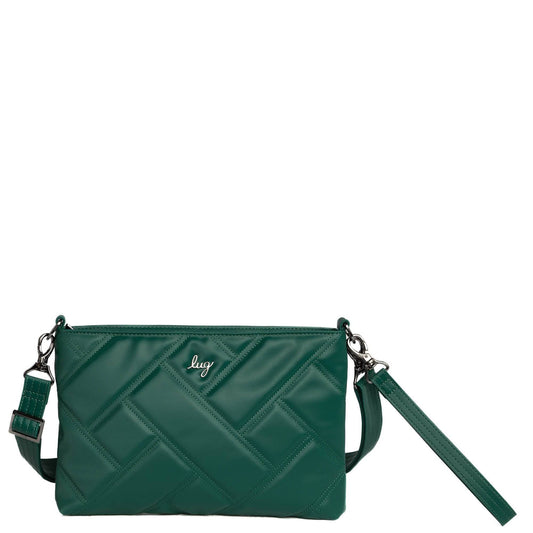 Waltz Satin Luxe VL Crossbody Bag - - Waltz_SatinLuxe_WickedlyGreen_01