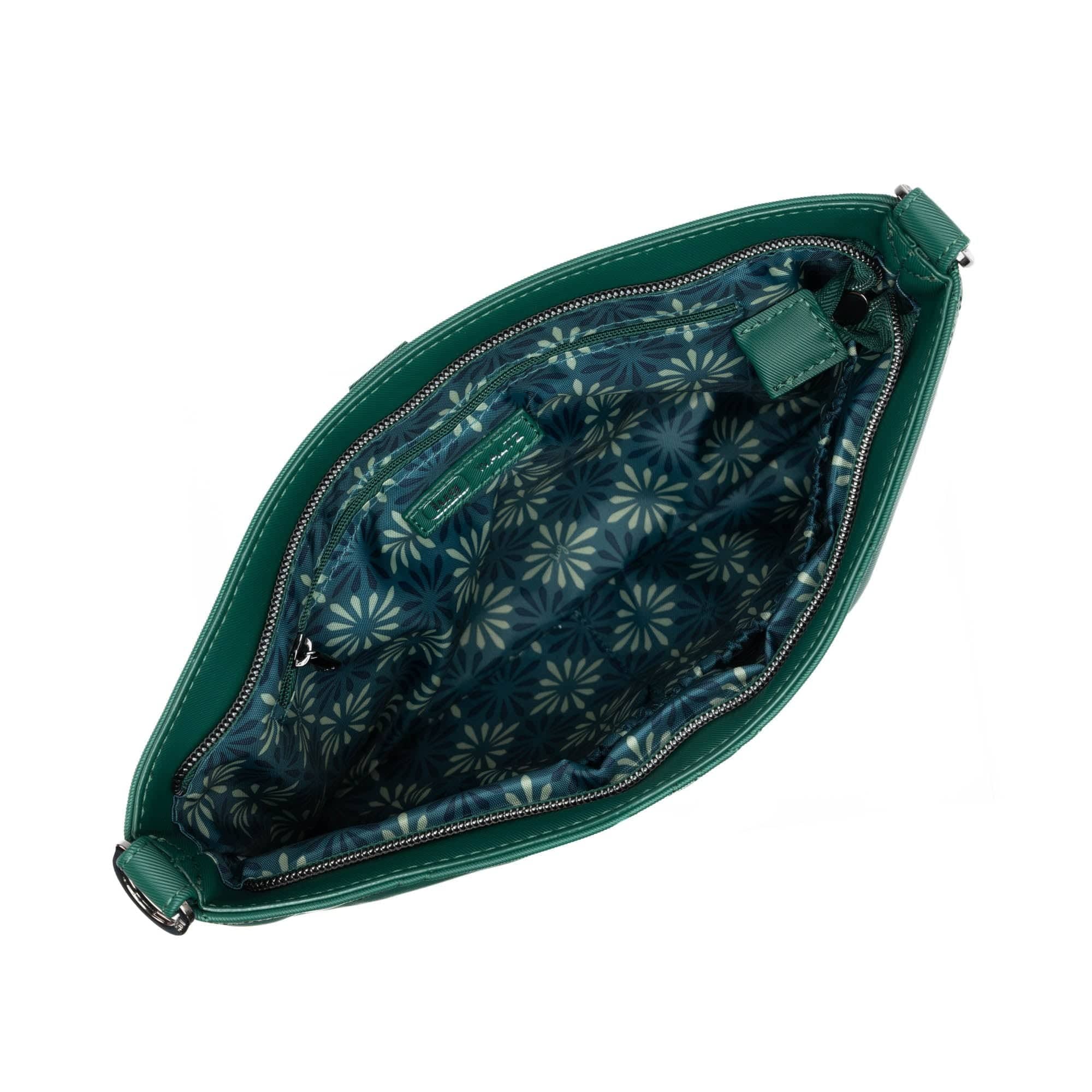 Waltz Satin Luxe VL Crossbody Bag - WICKEDLY GREEN - Waltz_SatinLuxe_WickedlyGreen_05