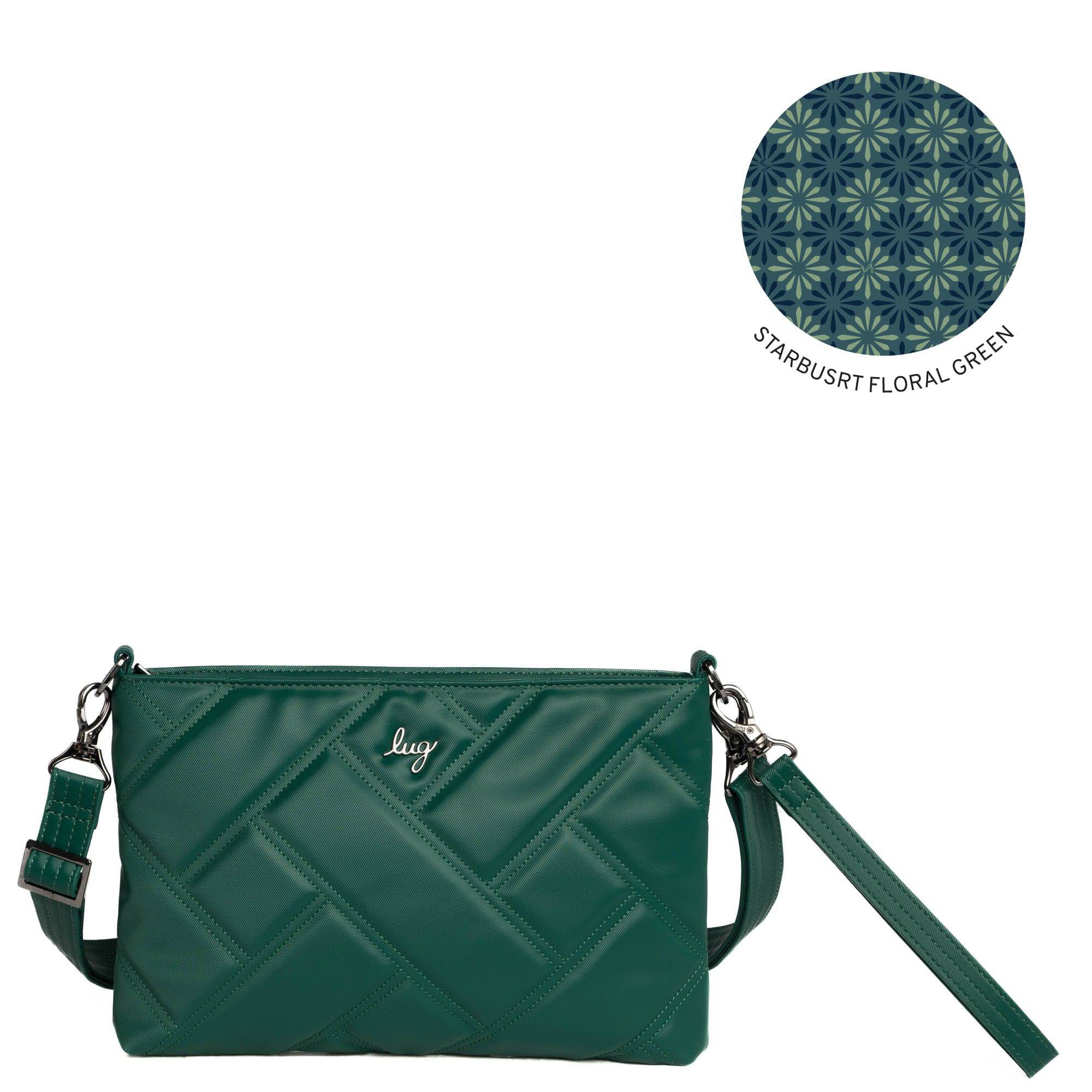Waltz Satin Luxe VL Crossbody Bag - WICKEDLY GREEN - Waltz_WickedlyGreen
